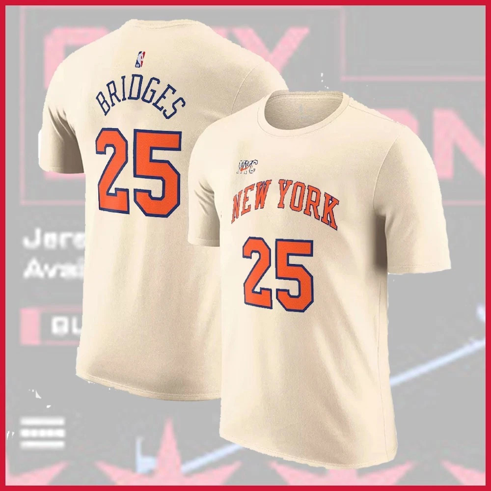 🔥McBride, Brunson, Anunoby, Towns New York Basketball Team 2025/26 City Edition gallery