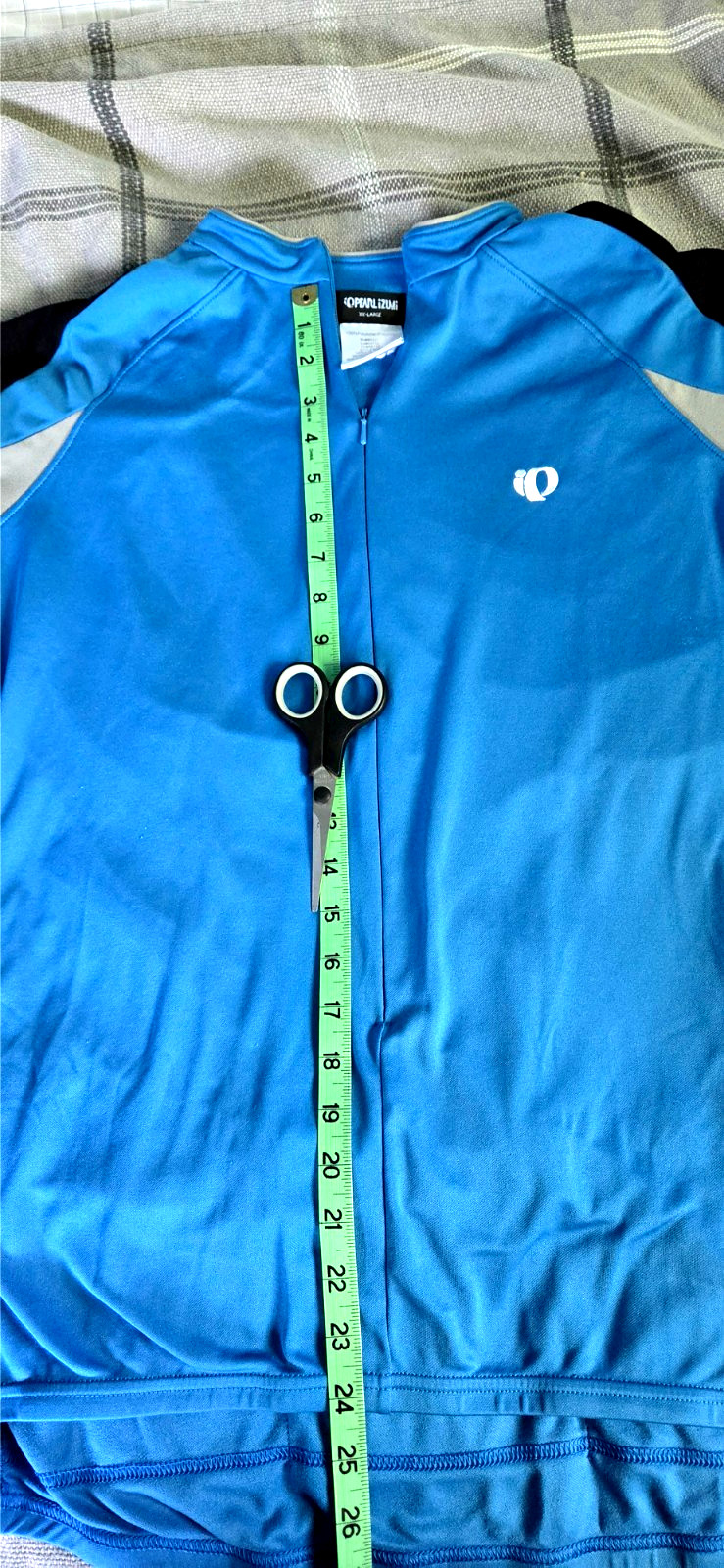 Pearl Izumi Blue Short Sleeve Cycling Jersey Zip Top Size XXL Rear Pockets gallery
