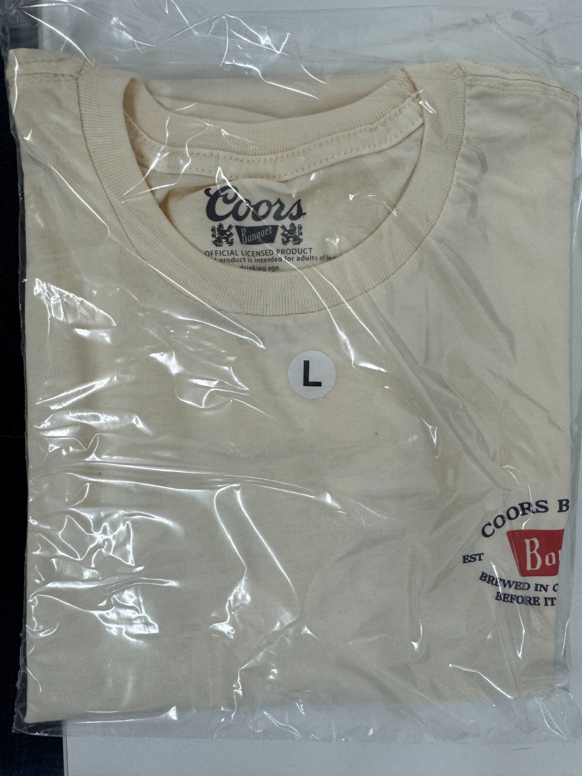 COORS BANQUET BREWED IN COLORADO T SHIRT OFFICIAL LICENSE TEE gallery