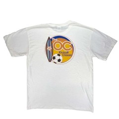 OC Orange County CA Kickoff Classic Soccer Surfboard Graphic T Shirt Gildan L