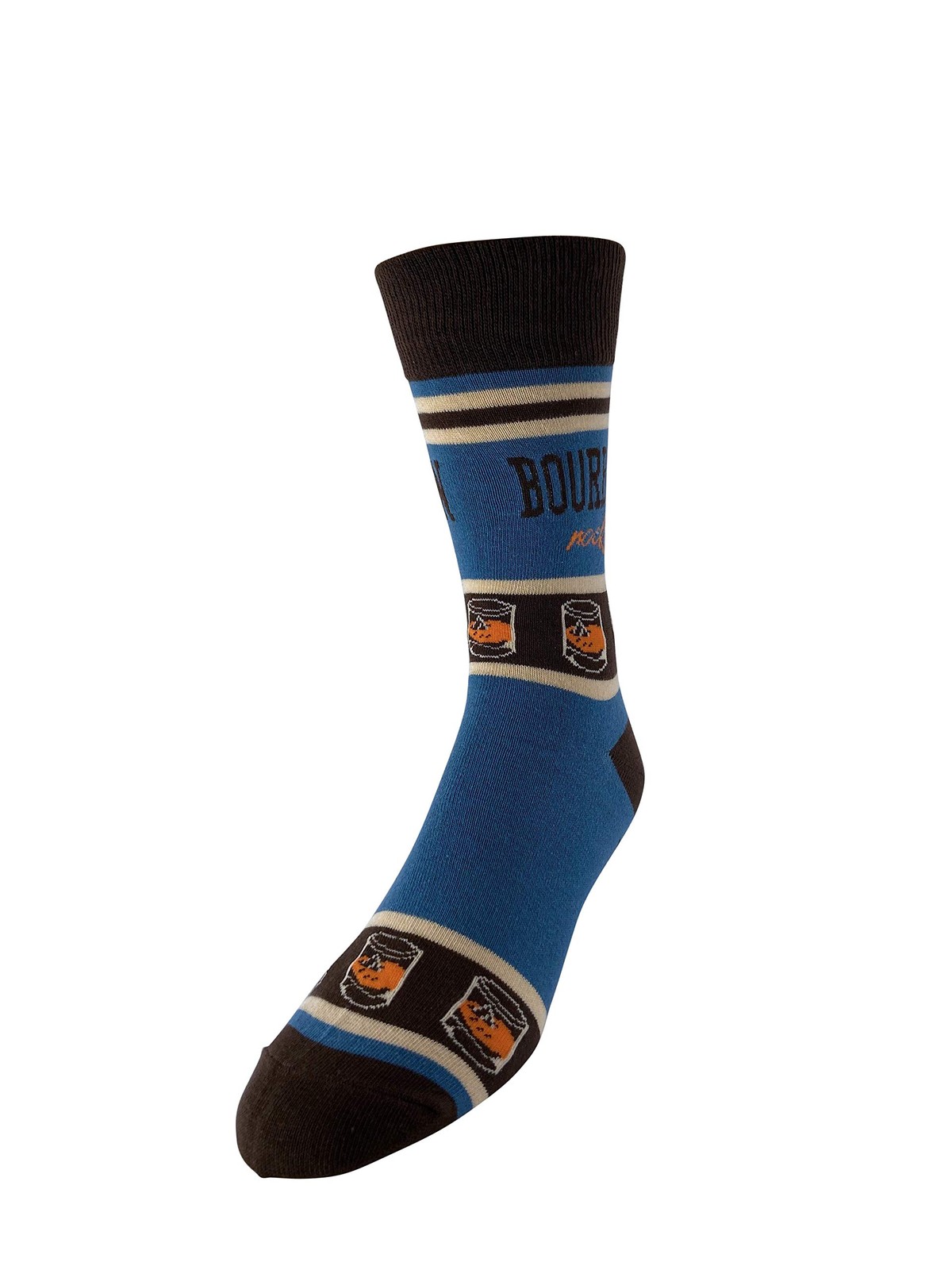 Bourbon Rocks Men's Socks | Bourbon Gift for Men Funny Novelty Fashion Dress ... gallery