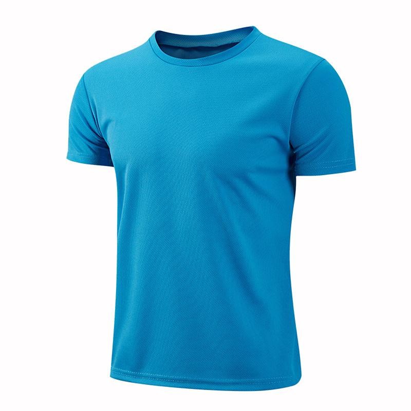 Unisex Quick Dry Sports T-Shirt Short Sleeve Gym Running Fitness Top 2026 gallery
