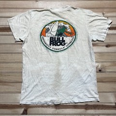 Vintage 90s Bullfrog Amphibious Formula Water Sports Sunblock Advertising Medium