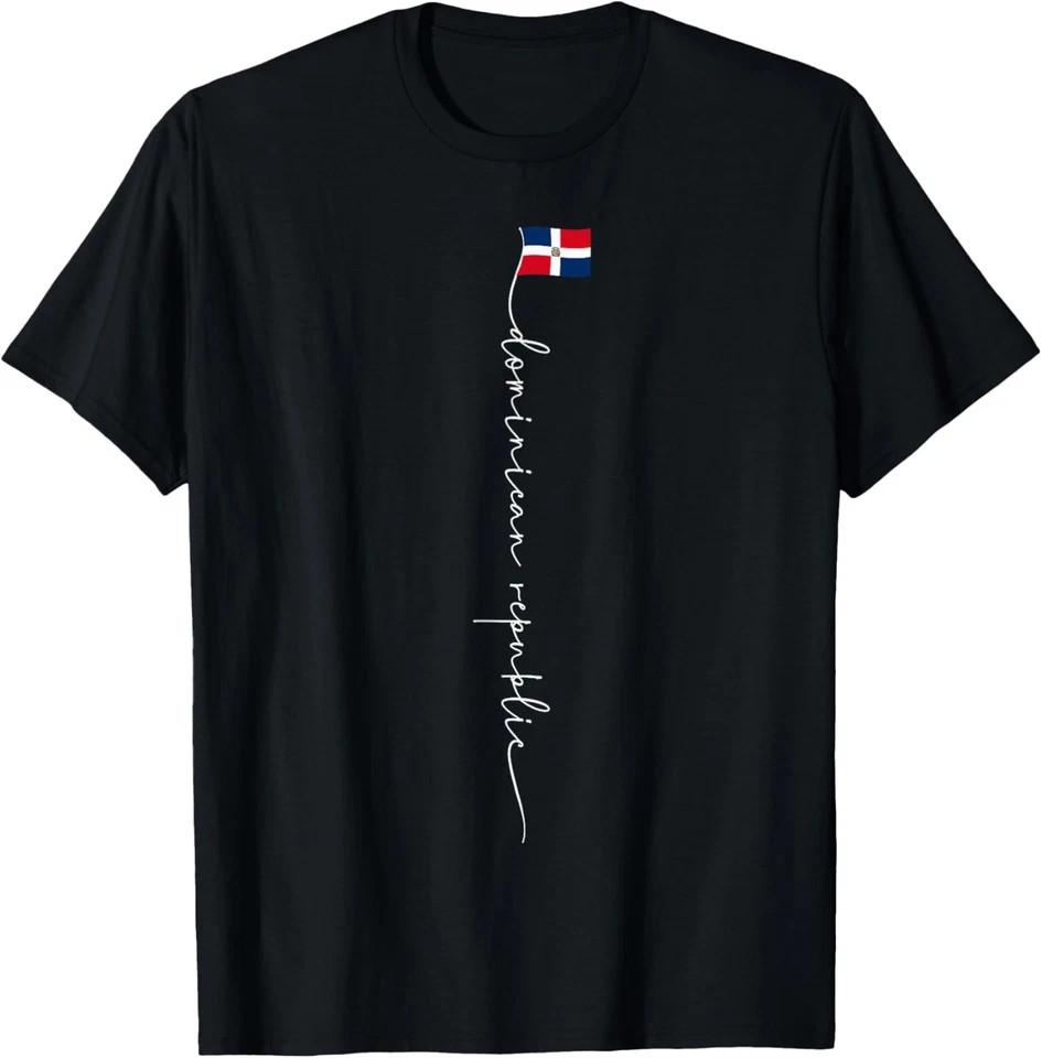 Dominican Republic Signature Dominican Republic Flag T-Shirt gallery