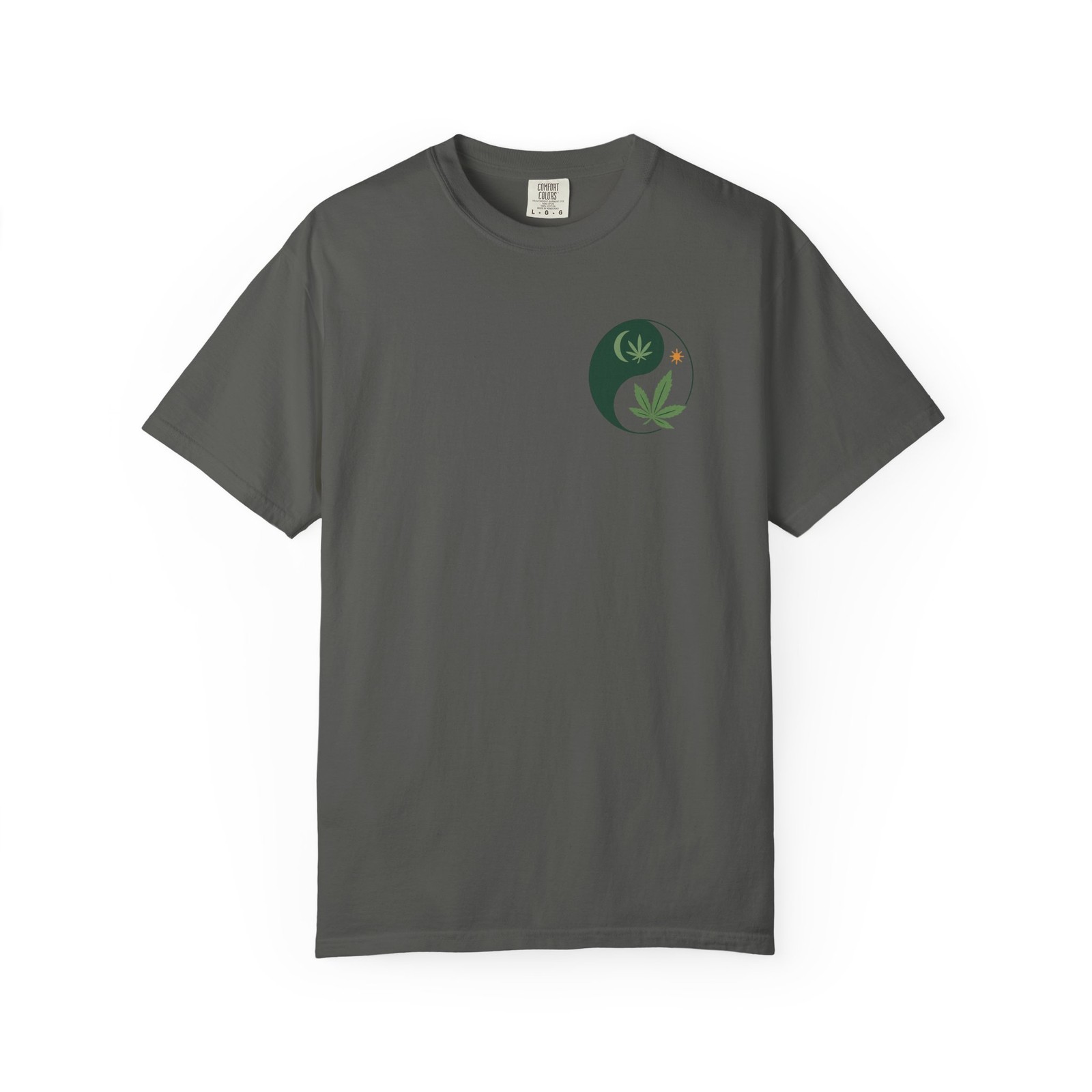 Retro Indica Sativa Funny Cannabis Tee, Nostalgic Serenity Prayer