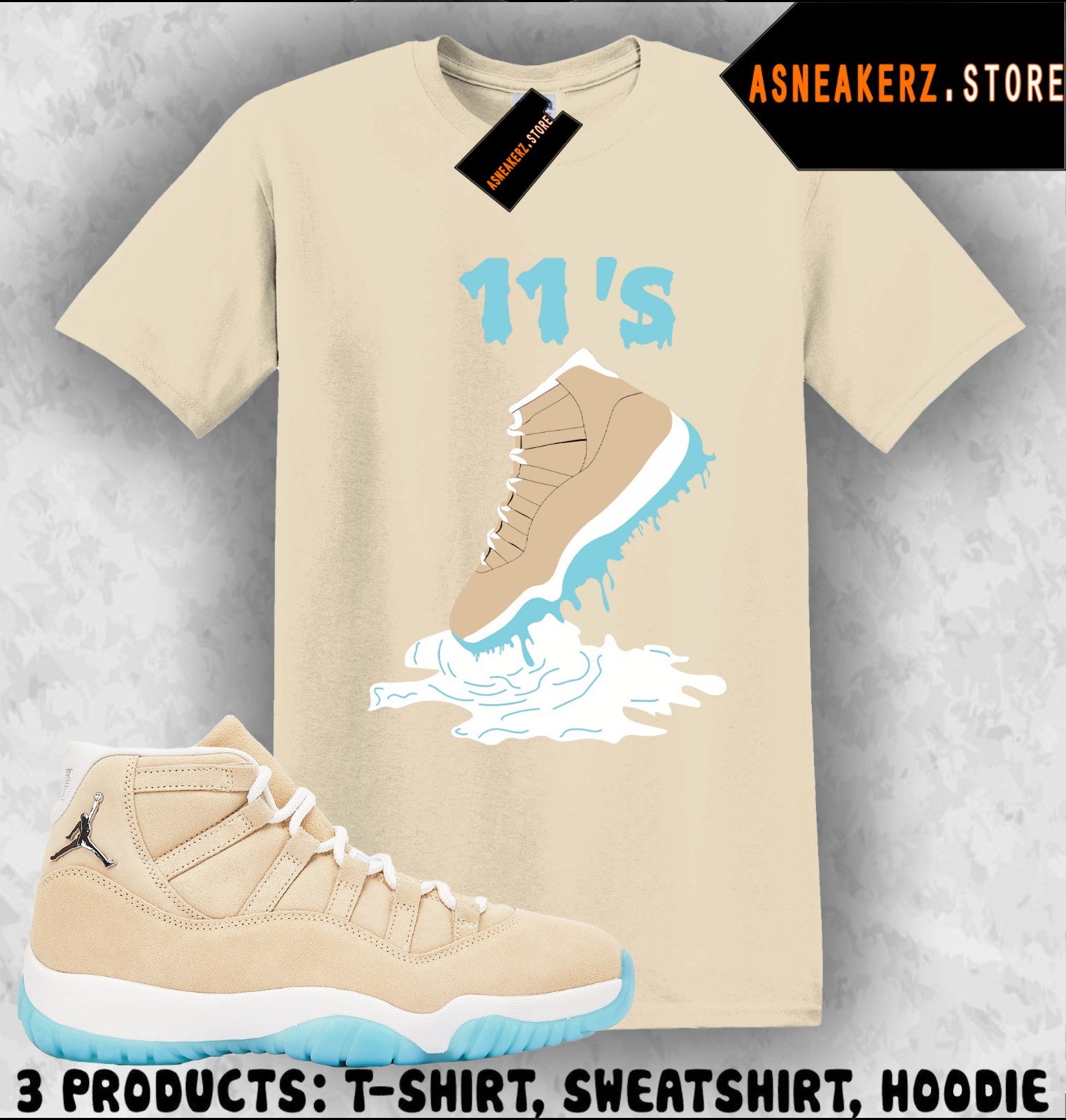 Tee Shirt Matching AJ 11 H-Town Houston Match Sneaker Shoe Dripping 11s T-Shirt gallery