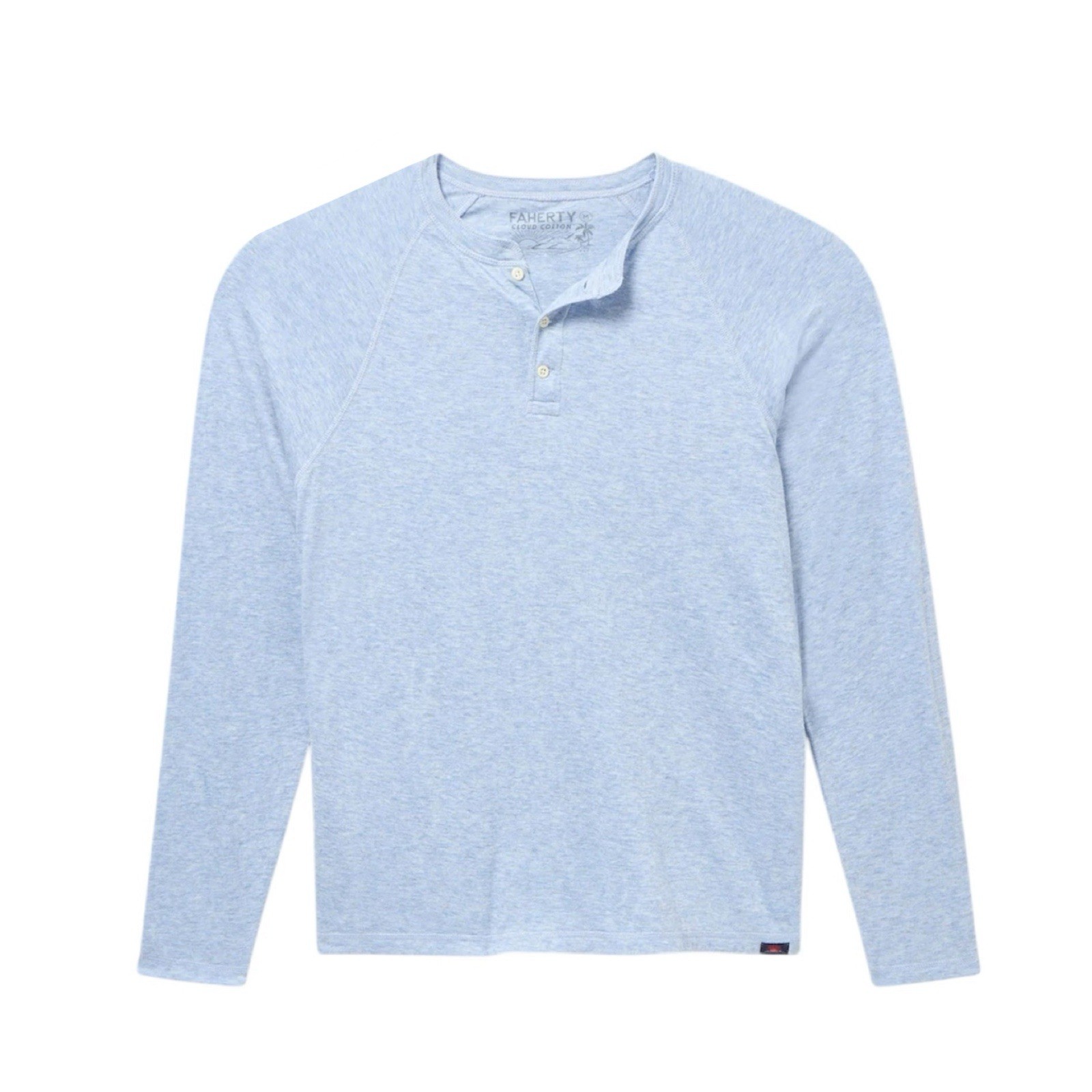 Faherty Men’s Newport Cloud Henley L/S T-Shirt Retail: $98 (NWT)