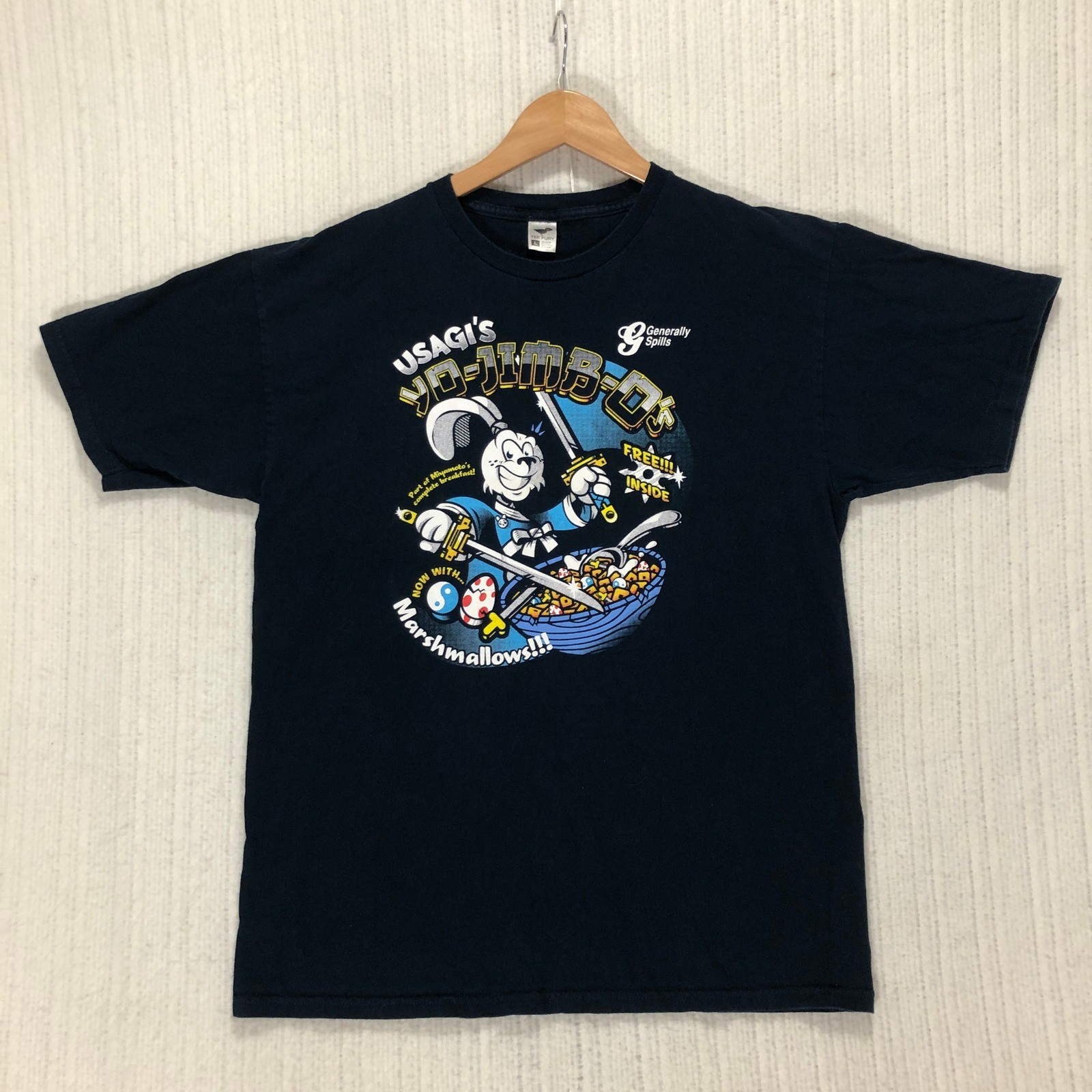 Usagi Yojimbo Yo-Jimbo-Os Cereal T Shirt Tee Fury Generally Spills Large L gallery