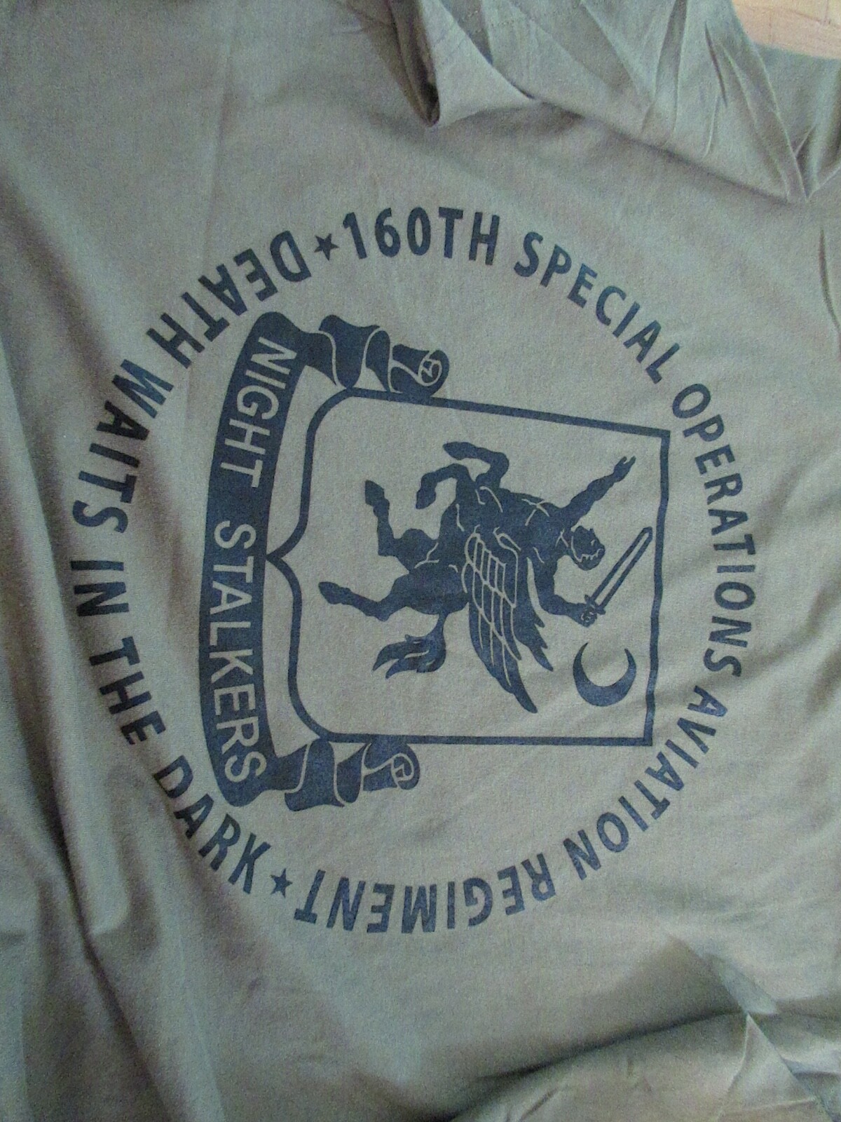 160th NIGHT STALKERS SOAR Spec OPS Aviation T-Shirt 2X Next Level USA gallery