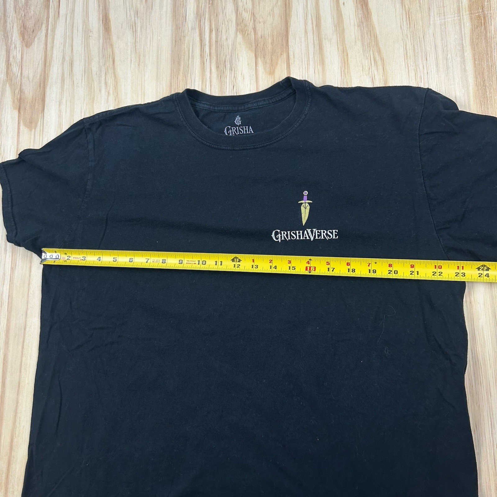 Grisha Verse Book T Shirt Leigh Bardo Double Sided Black Size XL Fantasy gallery