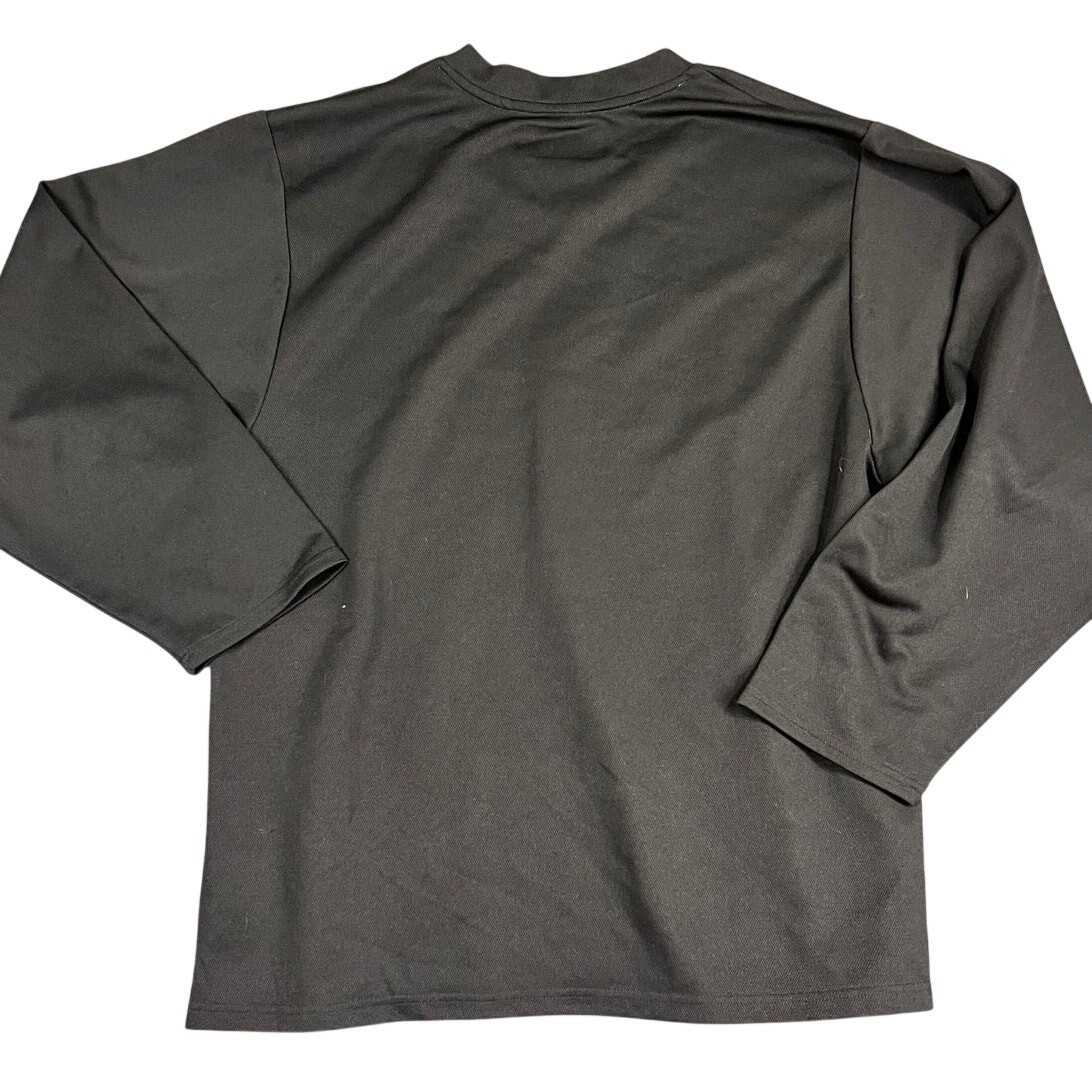 men's black medium CCM long sleeve t-shirt excellent condition gallery