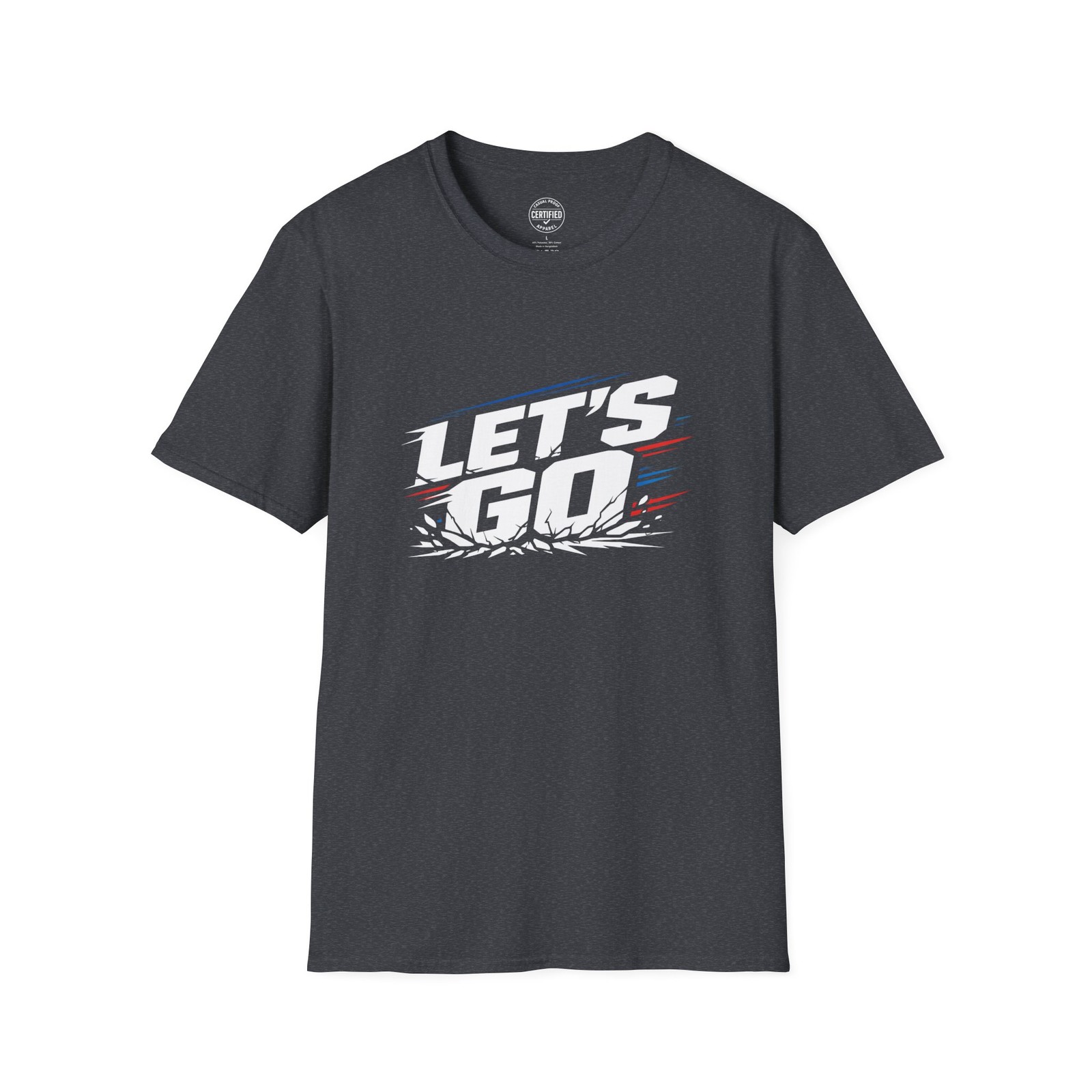 LET’S GO Game Day T-Shirt | Sports Hype Graphic Tee | Unisex Athletic Tee gallery