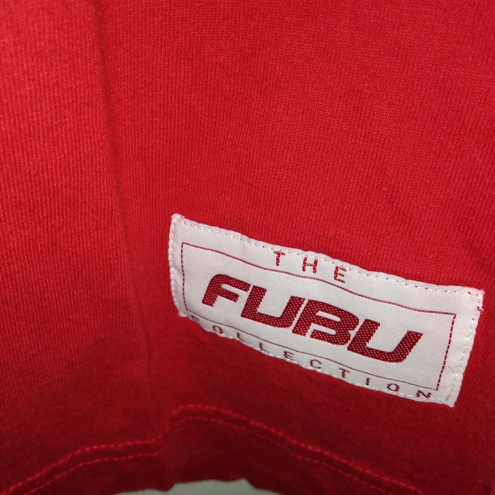 Fubu Old School Mens Hvy T Shirt Size XL See Measurement (Big) Sport Col. Red gallery