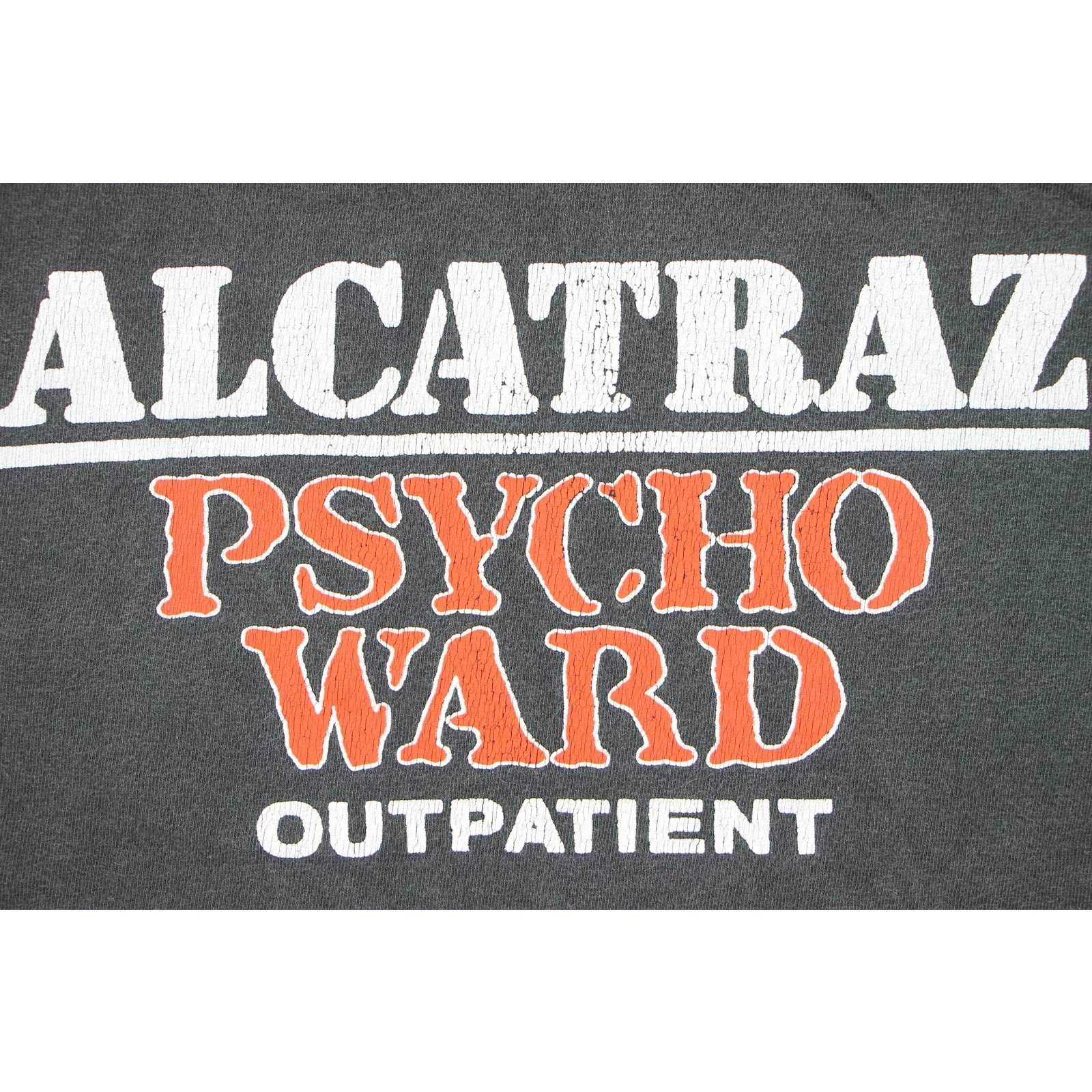 Alcatraz Psycho Ward Patient Tee T Shirt L gallery