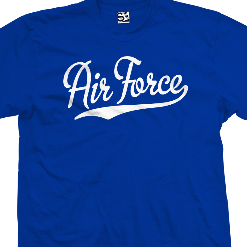 Air Force Script Tail Shirt | USA US Military Academy Unisex
