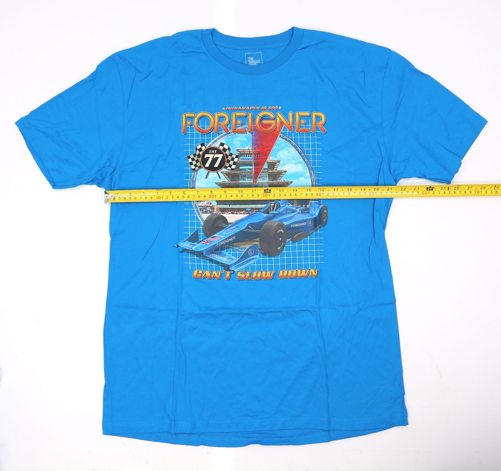 The Thread Shop T Shirt XL Indianapolis 500 Picture Foreigner Carb Day 2019 gallery