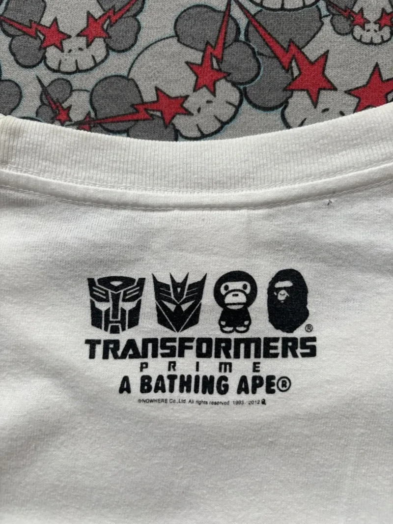 Bape 2013 X Transformers Singapore Store Camo Autobot Logo Tee SZ/ M gallery