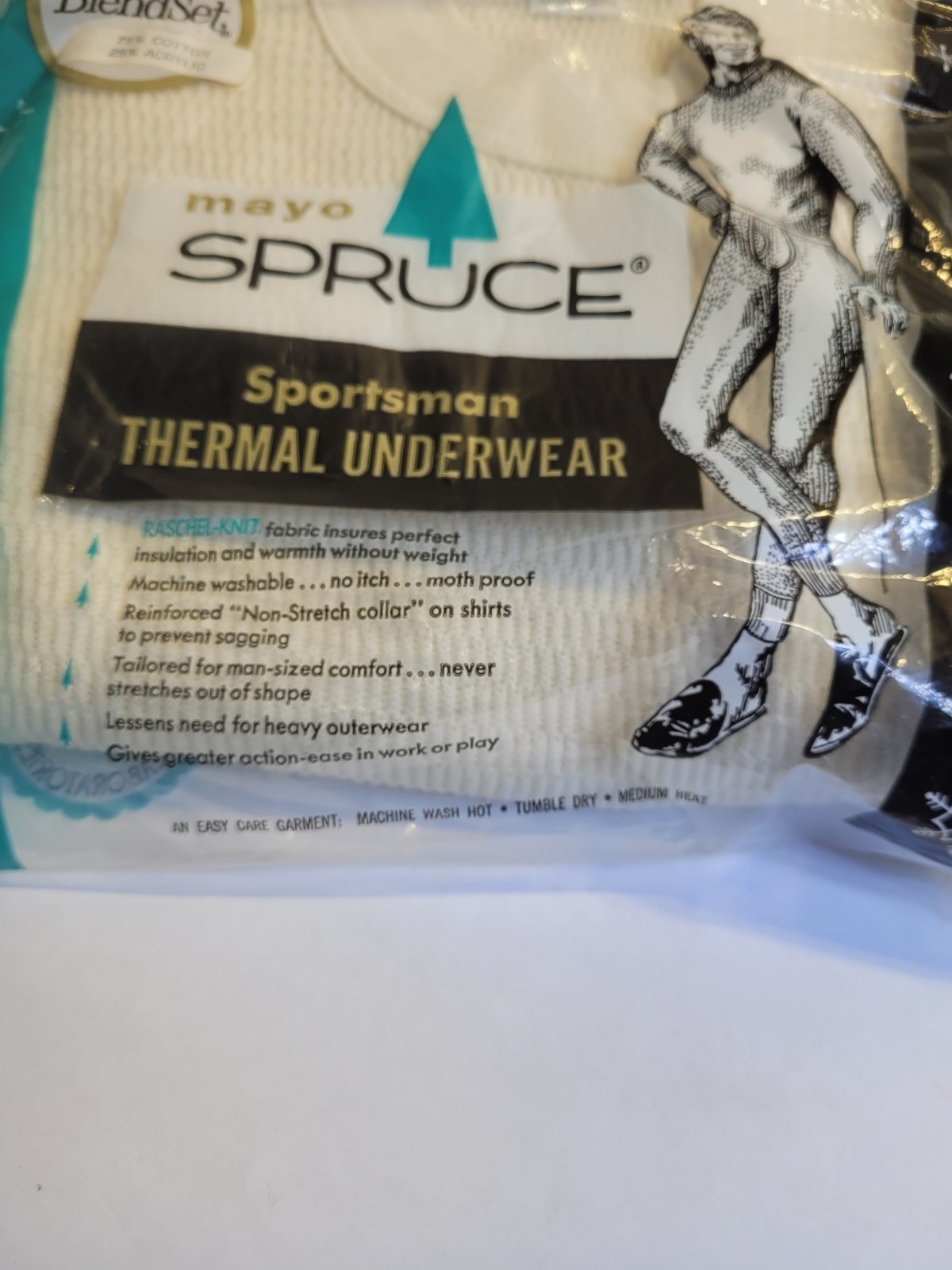 Mayo Sruce Sportsman Thermal Underwear Thermals suit Warm