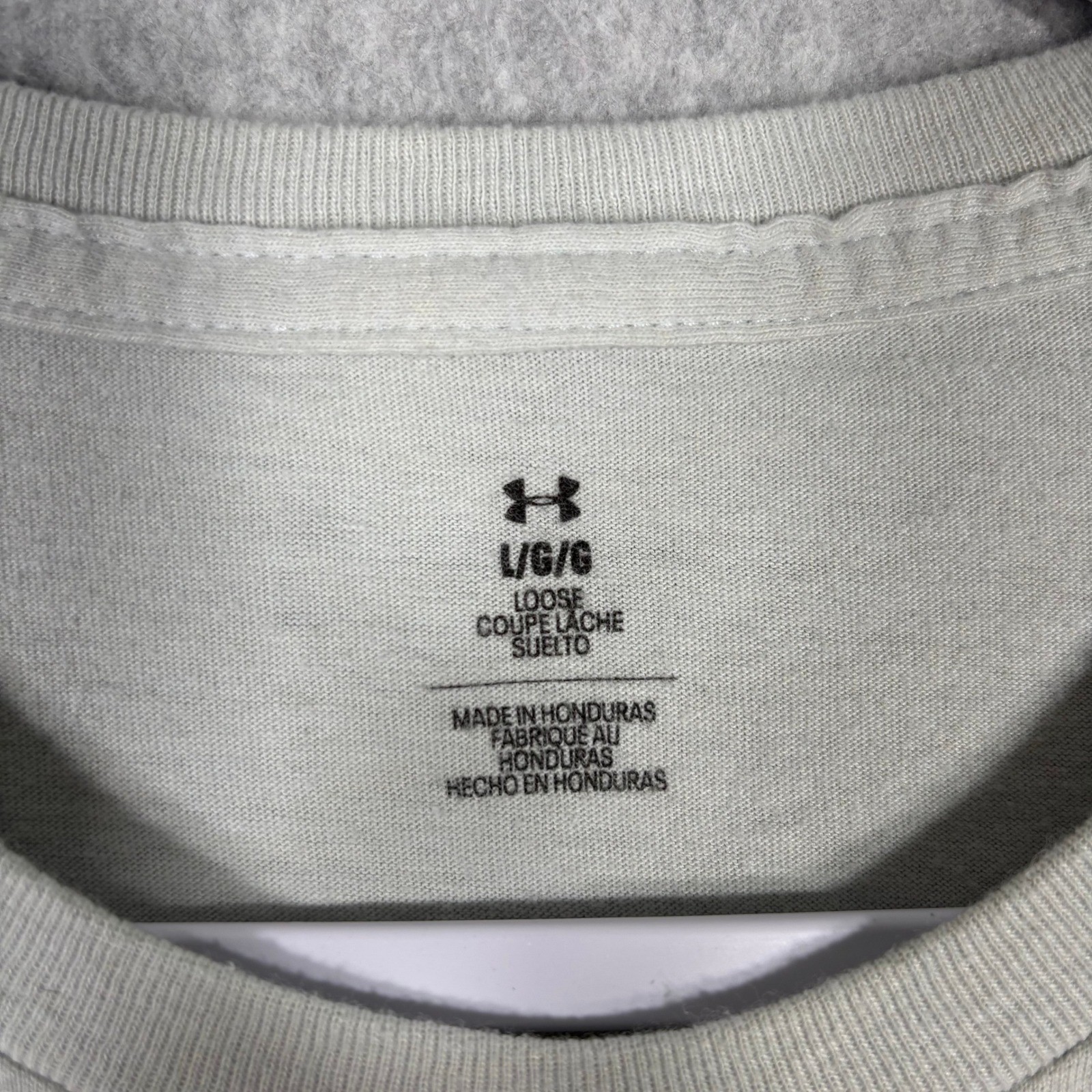 Under Armour Shirt Mens Medium Performance Apparel Graphic Loose Cotton Poly gallery