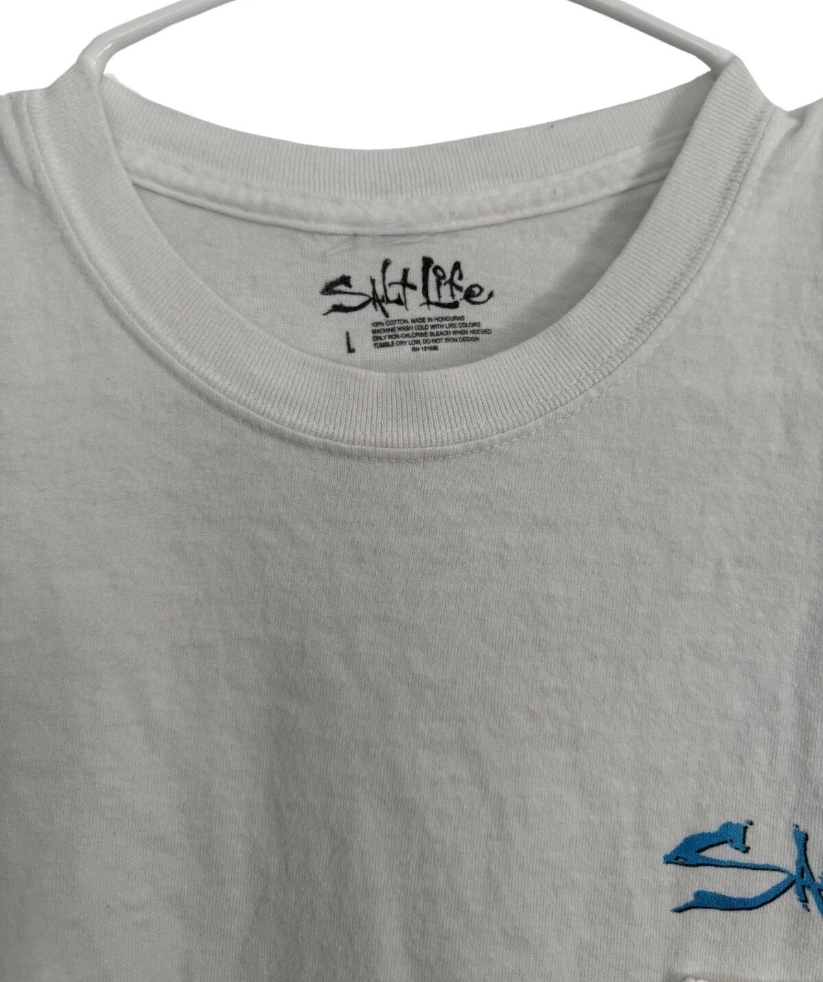 Salt Life Graphic Atlantic Tuna Shirt Mens Large Ocean Water Fishing w/Pocket* gallery