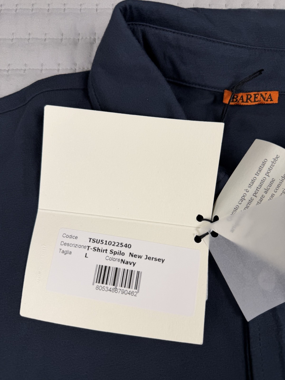 BARENA VENEZIA SPILO NEW JERSEY T-SHIRT SIZE L RETAIL 275$ gallery
