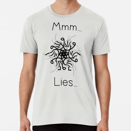 Pattern Mmm Lies Size S to 5XL Made in the USA T-Shirt gallery