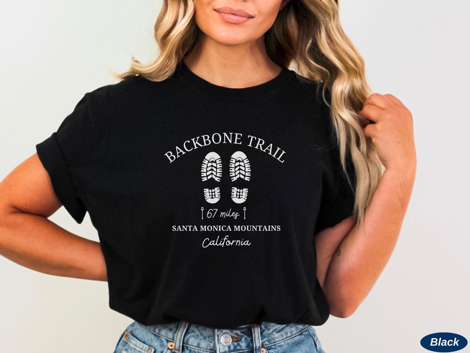 Backbone Trail Shirt Travel Gift for California Trip Lovers Souvenir Tee gallery