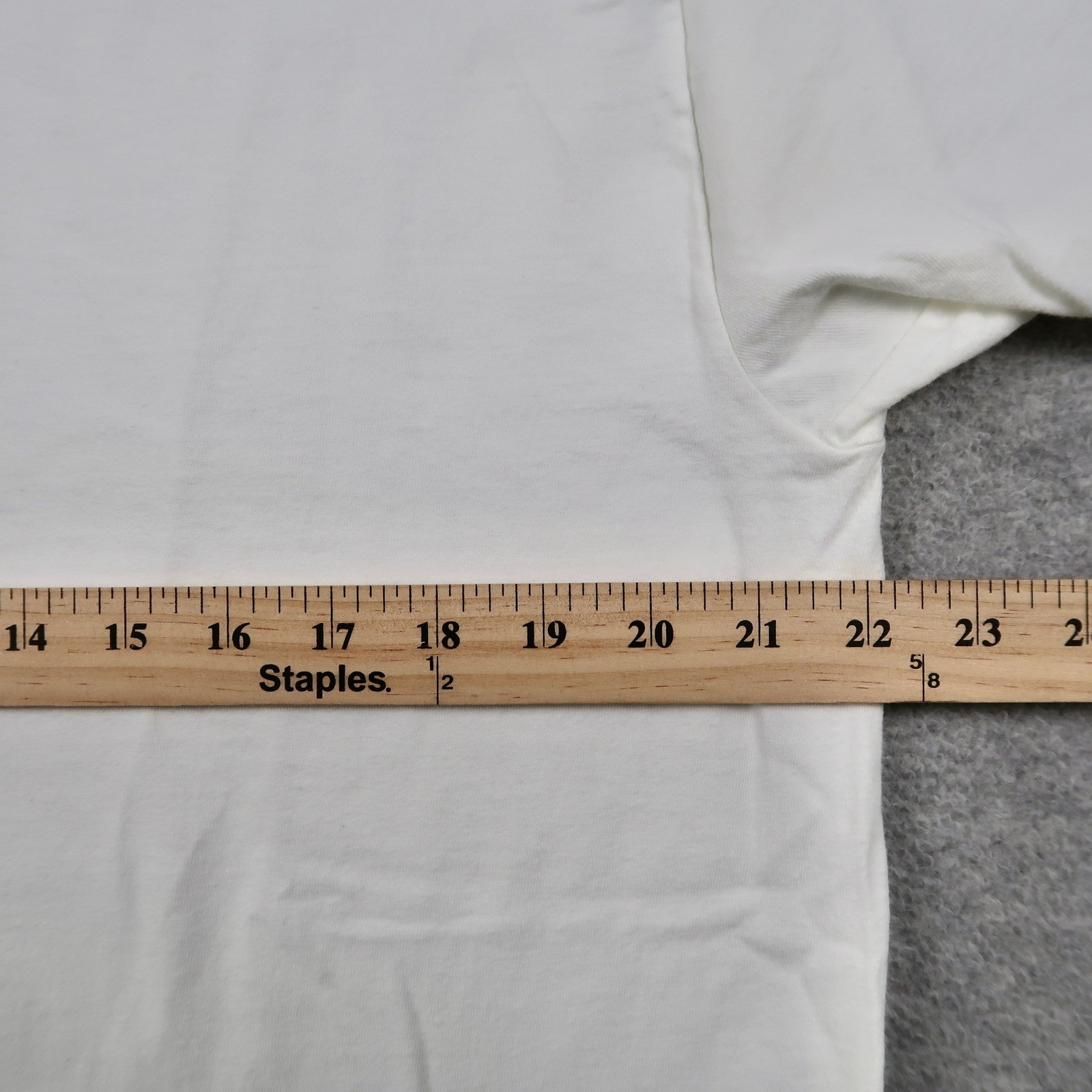 Vintage Kirkland Signature Select Mens XL White Combed Cotton Crew Neck T-Shirt gallery