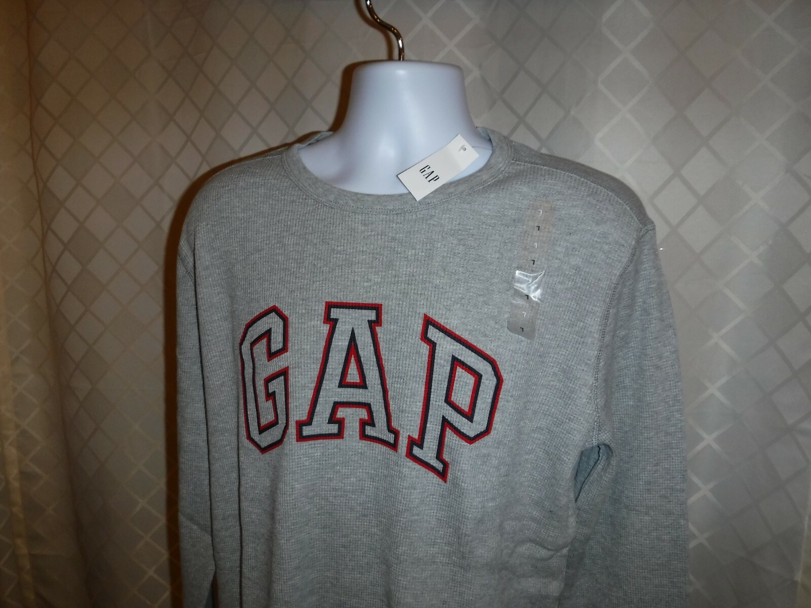 Long Sleeve Men's Thermal T-Shirts GAP, XXL, XL,L,M,S,XS,100% cotton Many Colors gallery