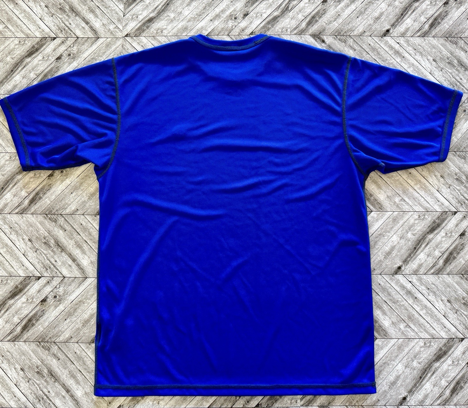 VTG Nike ACG T-Shirt Mens Medium Blue Outdoor Sports Base Hiking Running Gym Y2K gallery