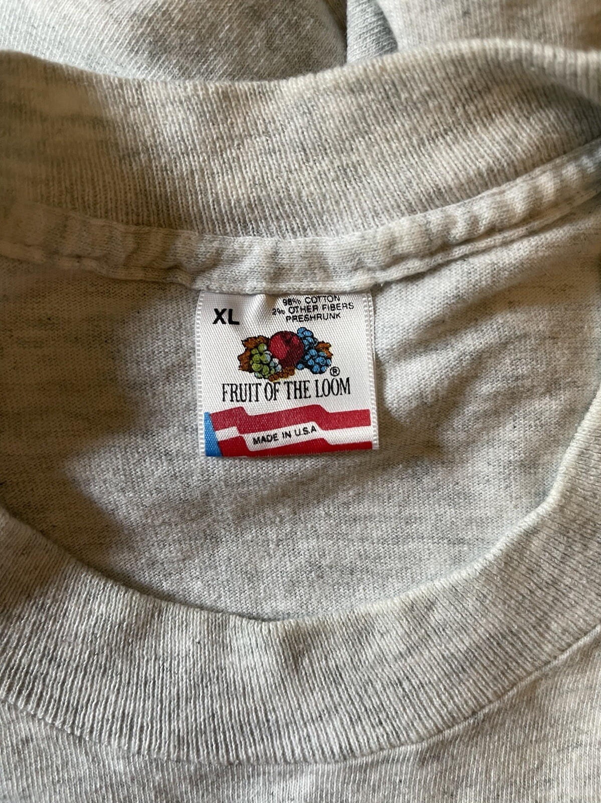 VTG Mr. Armchair Athlete XL Jim Benton 91 Single Stitch Shirt Fruit Of The Loom gallery