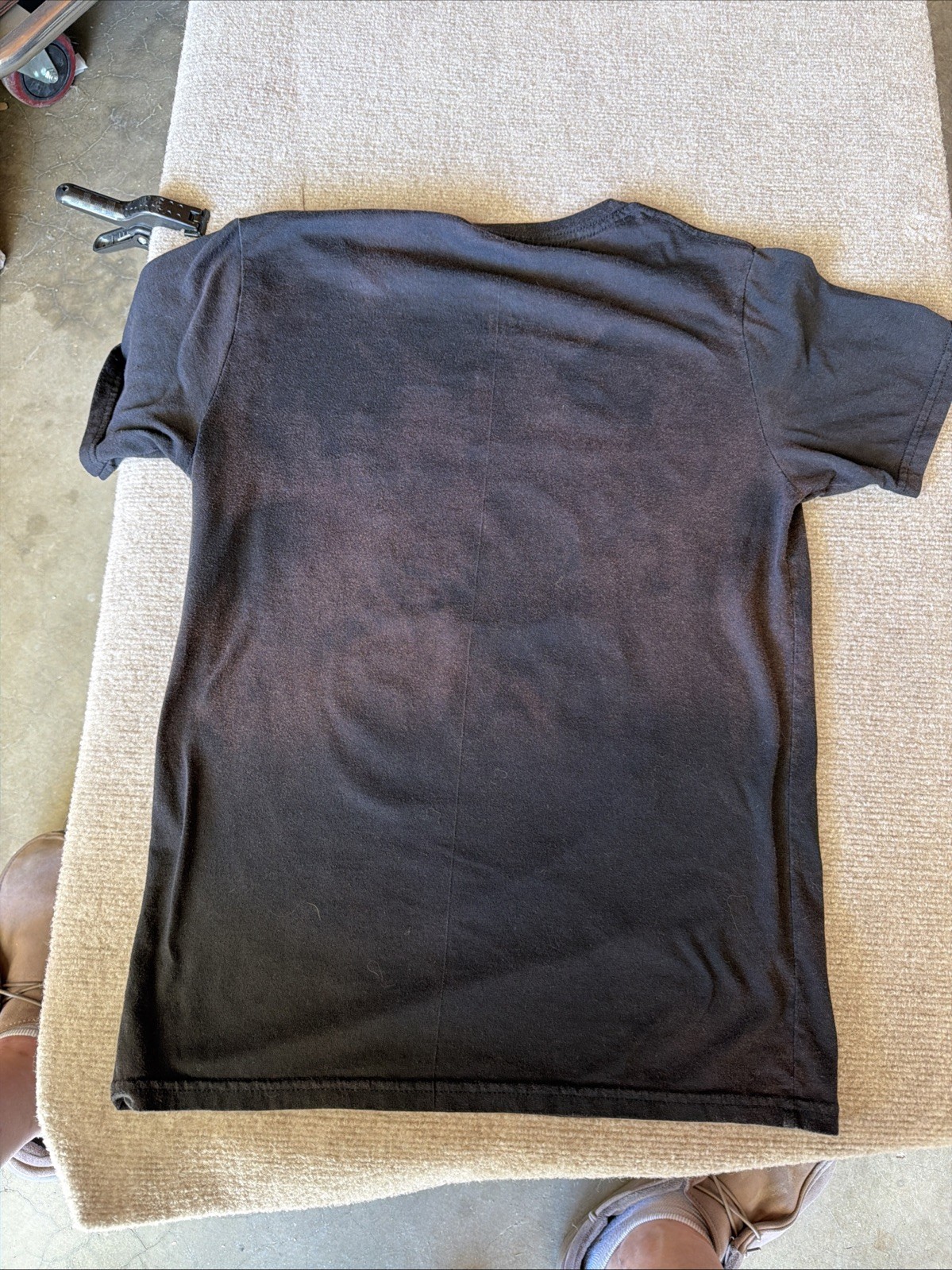Legend Flaming Teddy Bear Graphic T-Shirt Dark Streetwear Size Small gallery