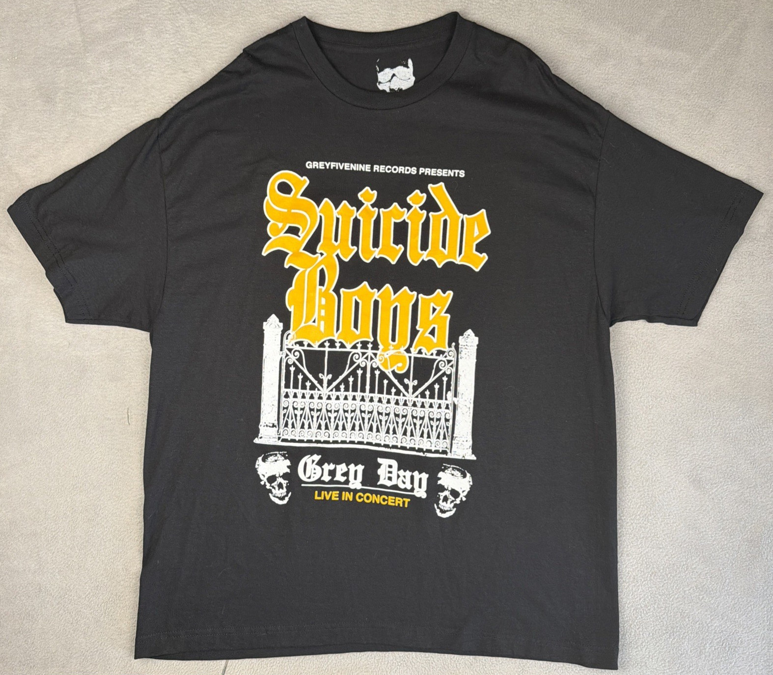 2021 Grey 59 Suicide Boys Grey Day Live In Concert Rap Hip Hop Tour T-Shirt XL gallery