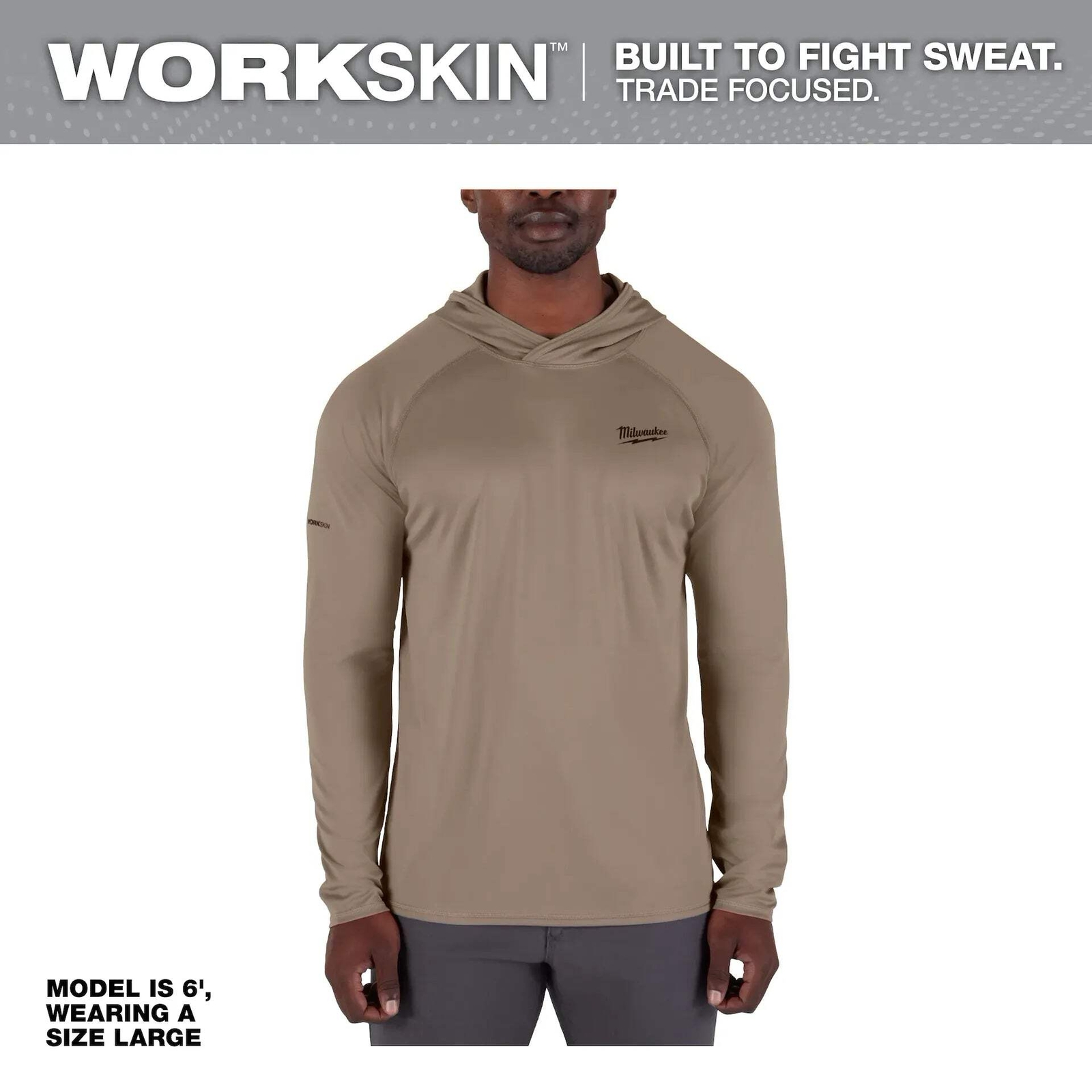 Milwaukee M550 WORKSKIN™ Hooded Sun Shirt gallery