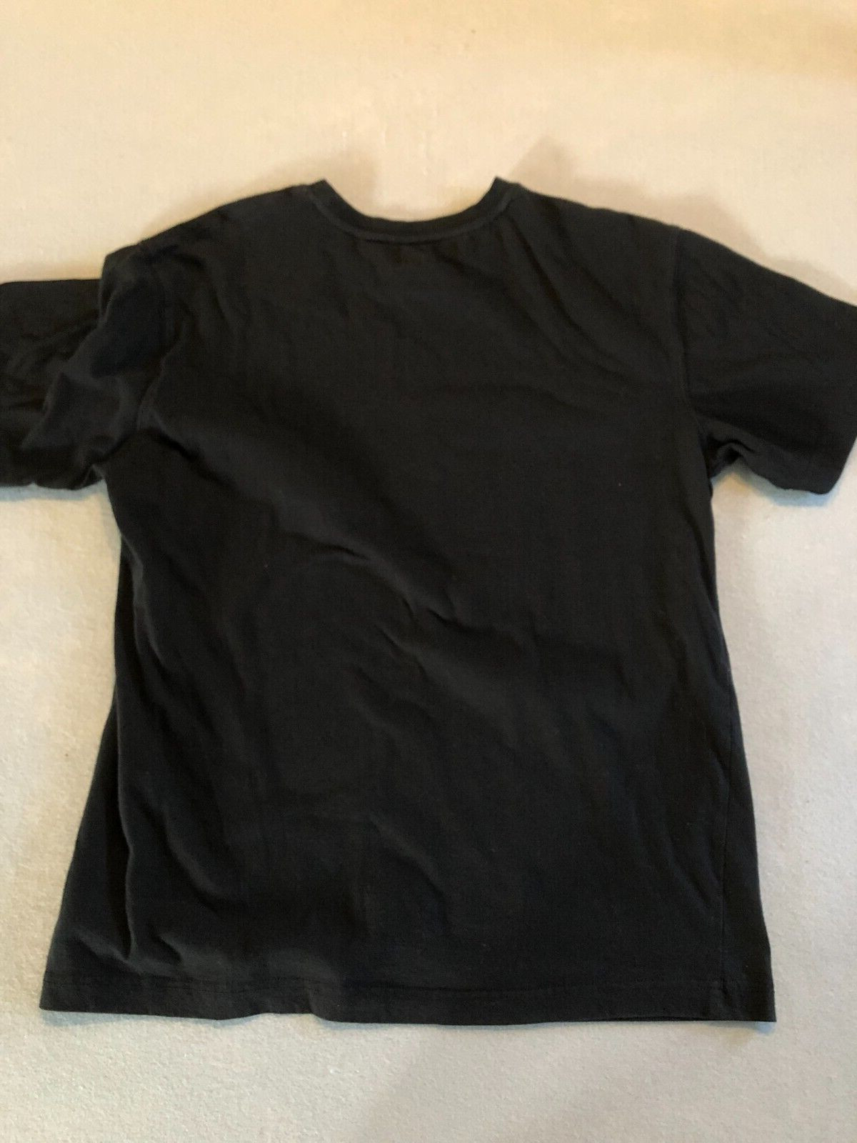 Reebok Shirt Men's Small Black/Gray Cotton Activewear/Casual Tee gallery