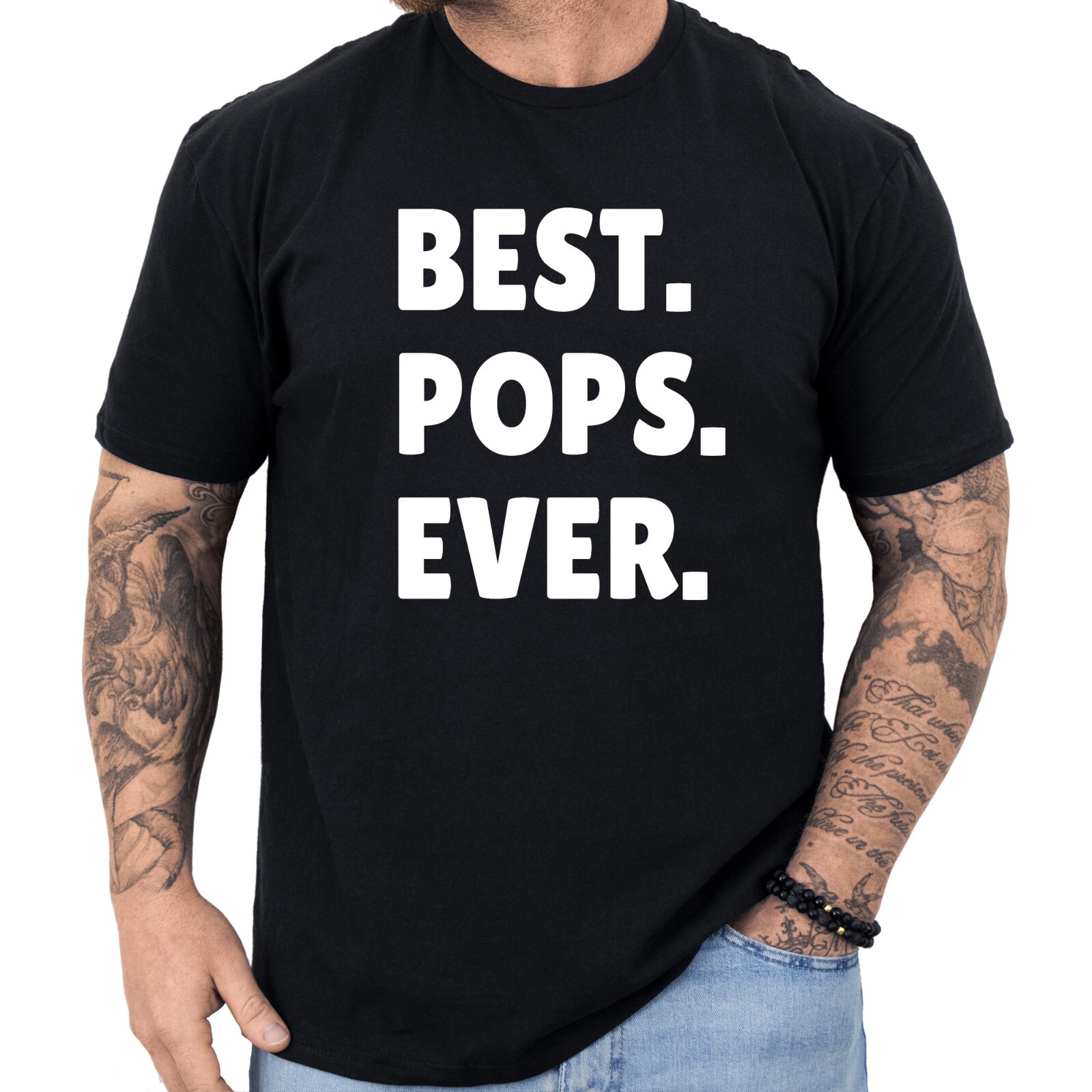 Pops T-shirt for Fathers day Pops Birthday Christmas Gifts Mens T Shirt gallery