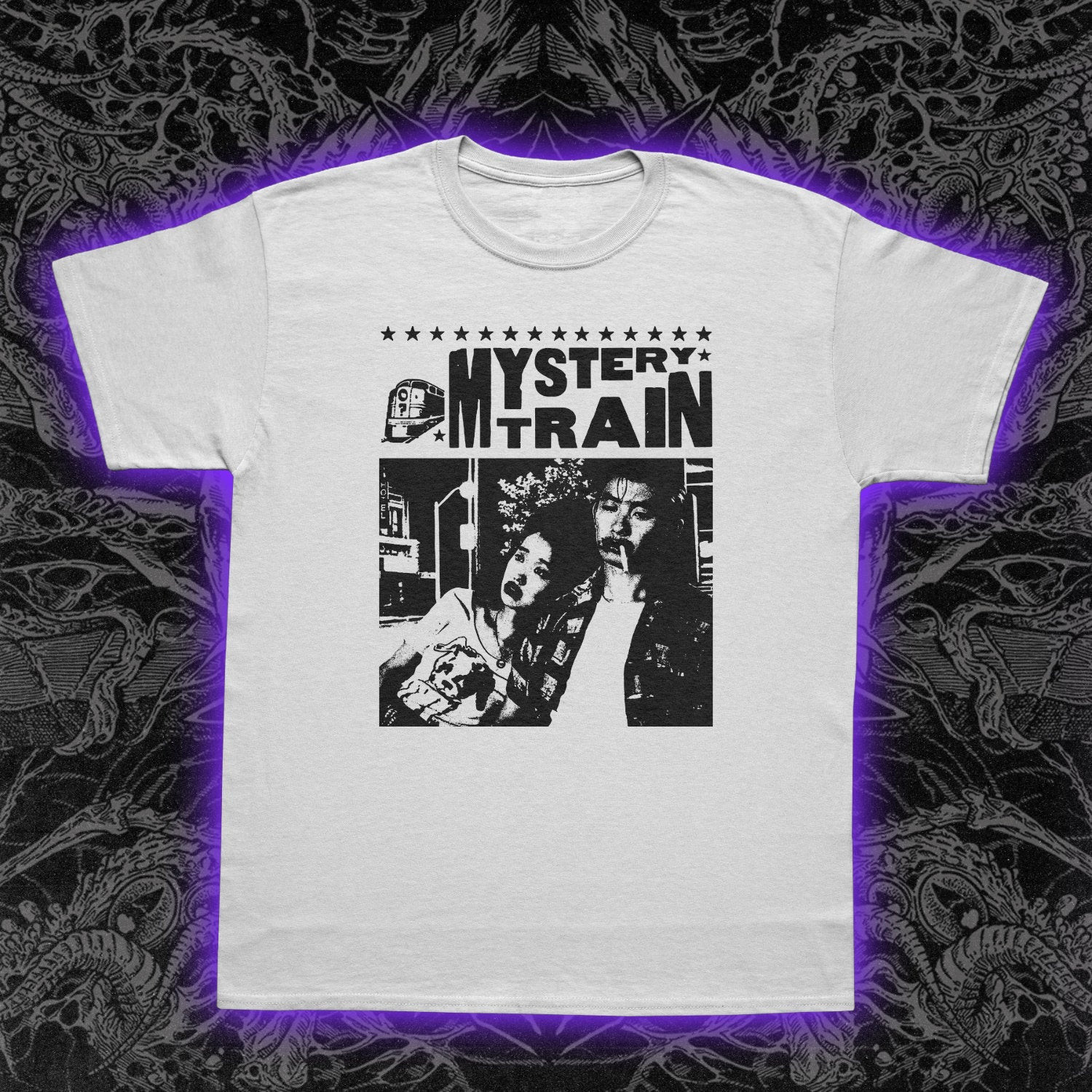 Mystery Train T-Shirt 1989 Cult Indie Film Tee Jim Jarmusch Graphic Shirt gallery
