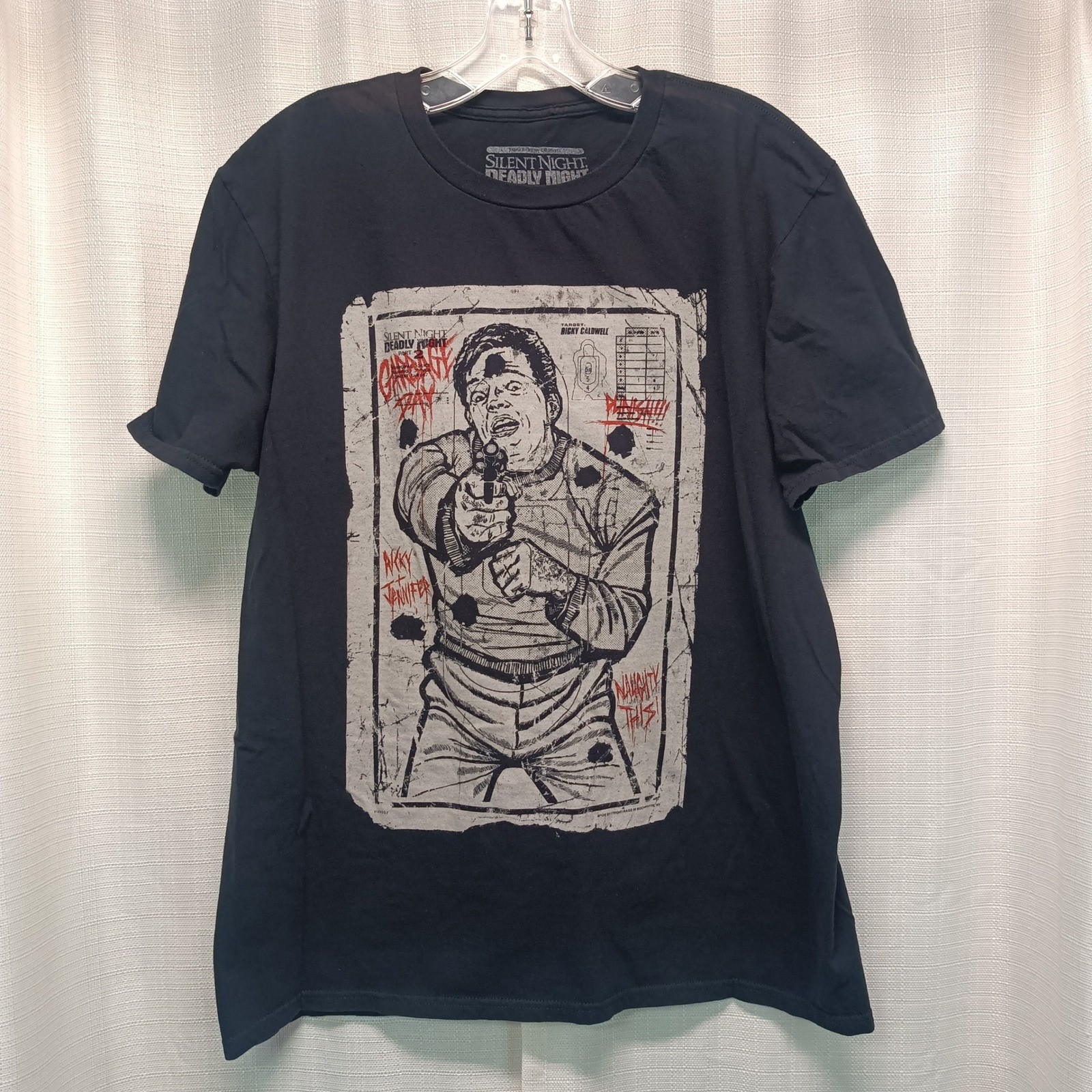 Fright Rags Silent Night Deadly Night Part 2 Garbage Day Horror T-Shirt Mens LG gallery