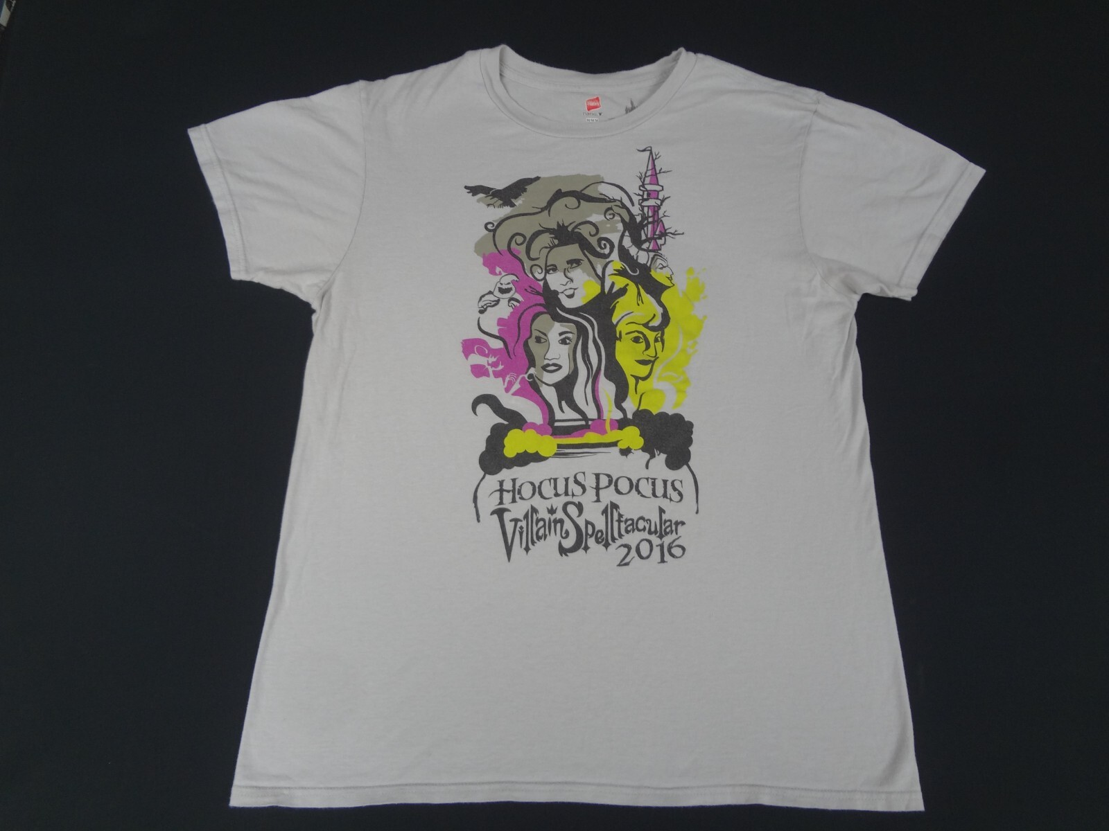 DISNEY PARKS HOCUS POCUS VILLAIN SPELLTACULAR 2016 MEDIUM GRAY T-SHIRT H1929 gallery