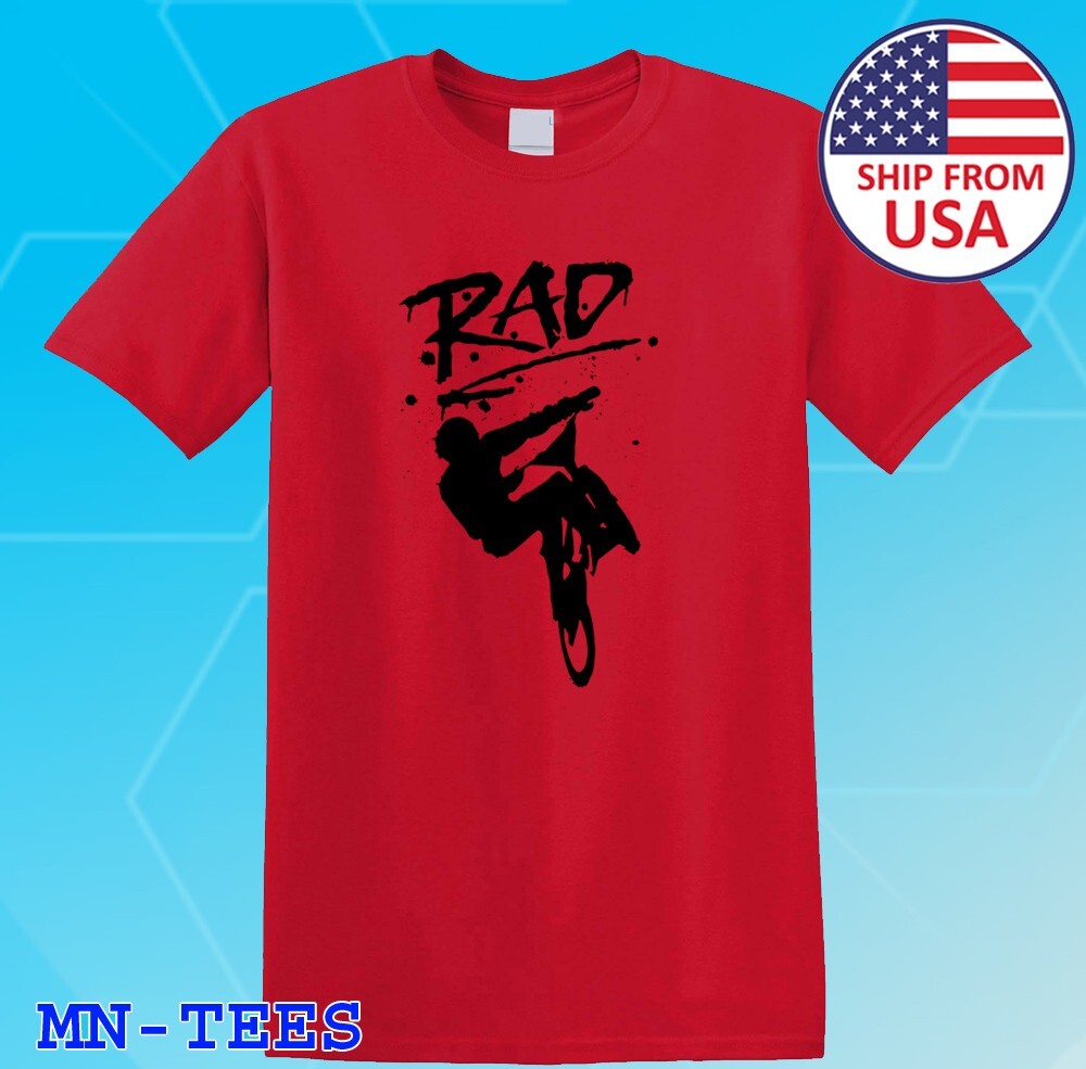 Rad BMX Movie Red Size S-5XL