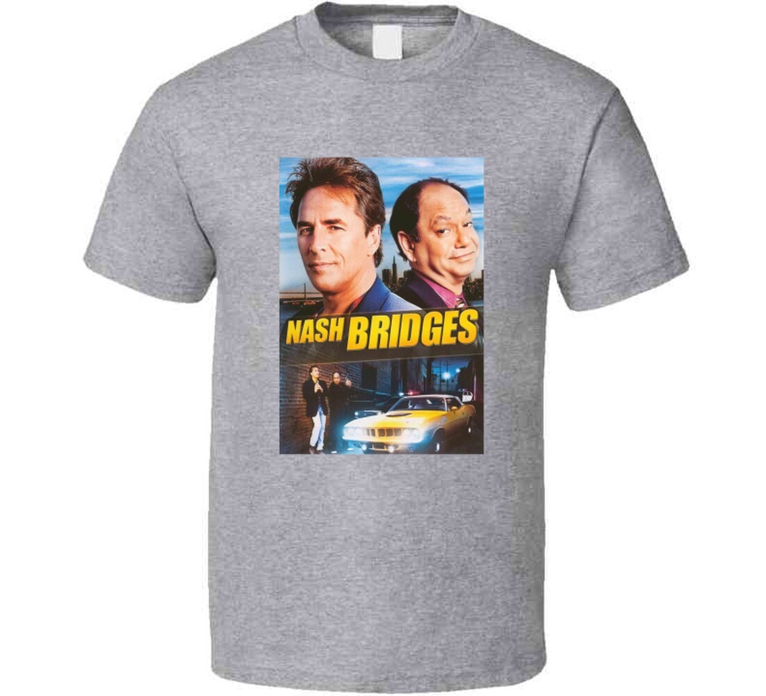 Nash Bridges Tv Show Tee 90s American Police Television Series T Shirt gallery