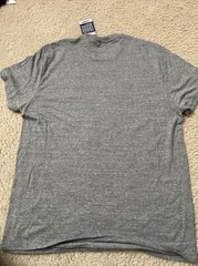 NWT Genuine MILB Birmingham Barons Tshirt Gray with White B logo Size M