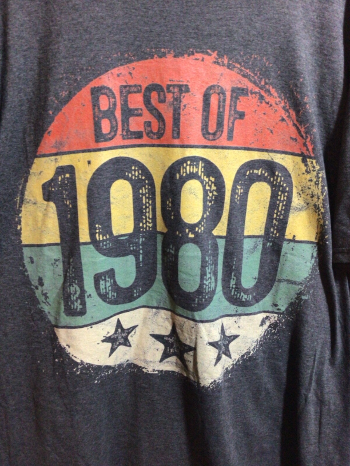 Best of 1980 Port Company Gray Black XL T Shirt gallery
