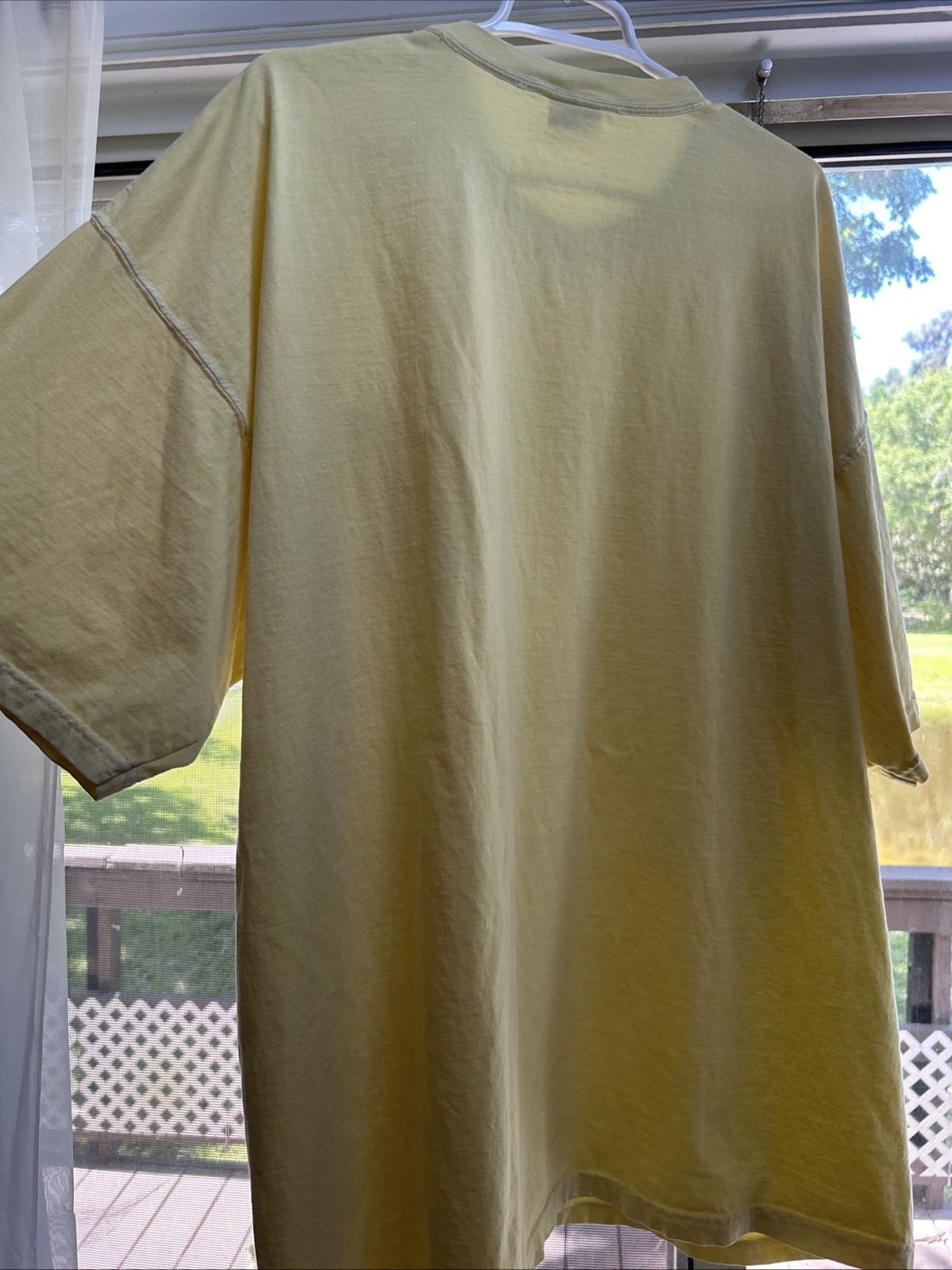 Comfort Colors Yellow Pocket Tee Unisex Short Sleeve Heavyweight T-shirt 3XL gallery