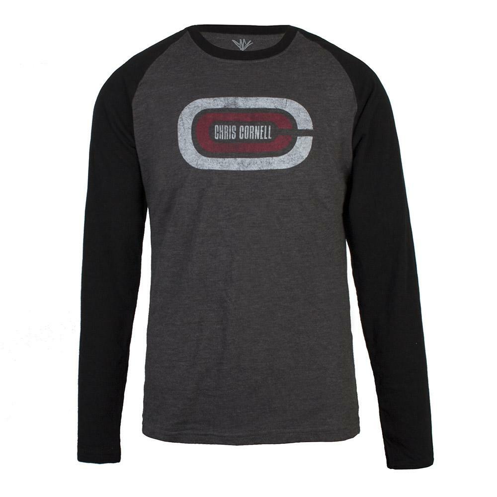 CHRIS CORNELL Logo Raglan OFFICIAL MERCHANDISE NEW!! SEE ALL SIZE IN STOCK OOP gallery