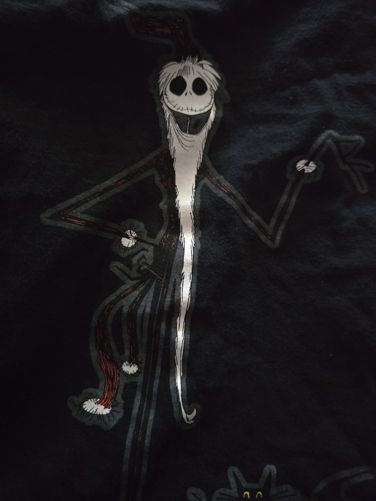 Vintage Nightmare Before Christmas Longsleeve Santa Jack Longsleeve Shirt 2XL gallery