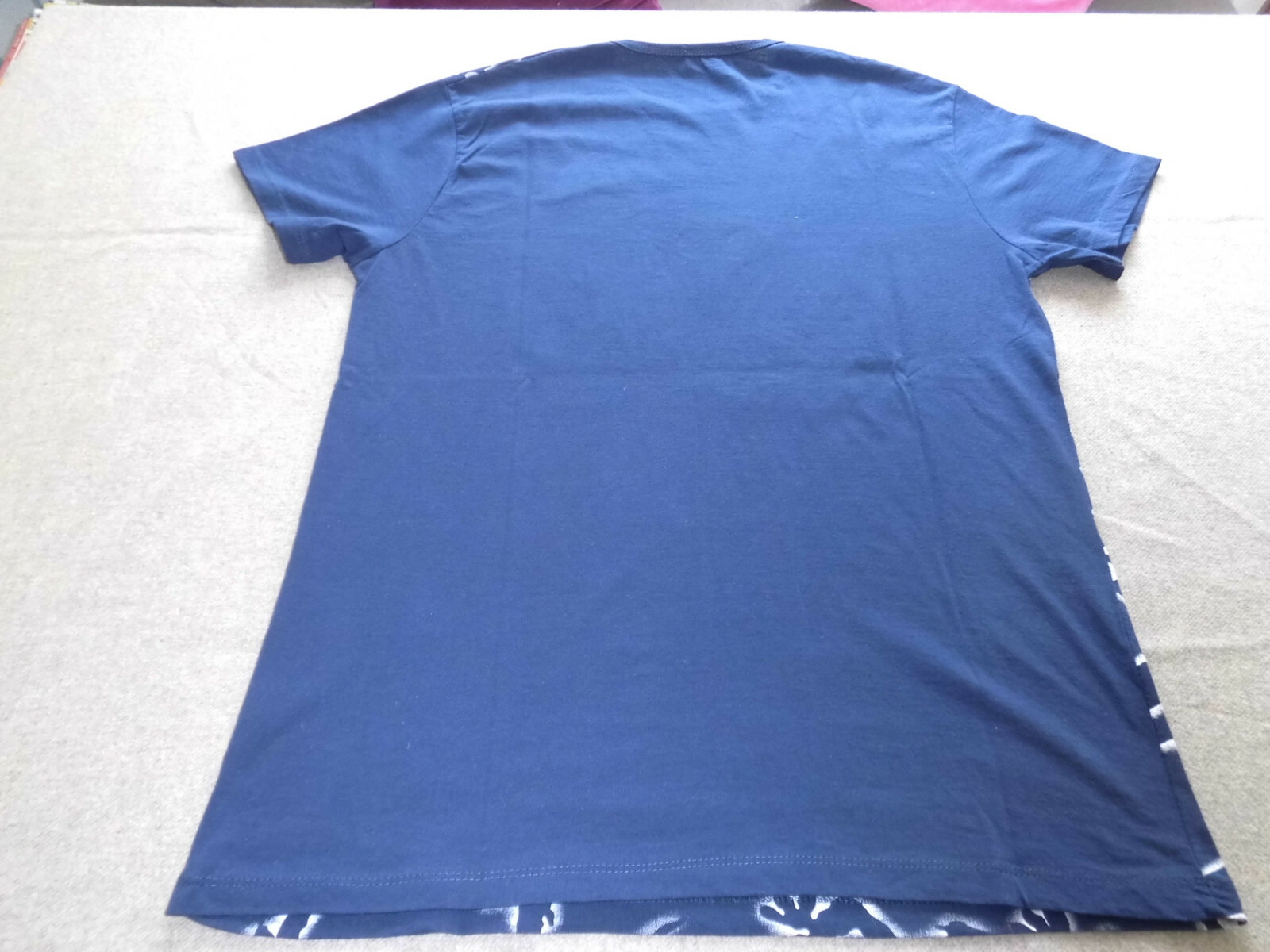 Mens T Shirt Blue DARK Horse XL - 2XL Crew Neck Genuine New Unworn  gallery