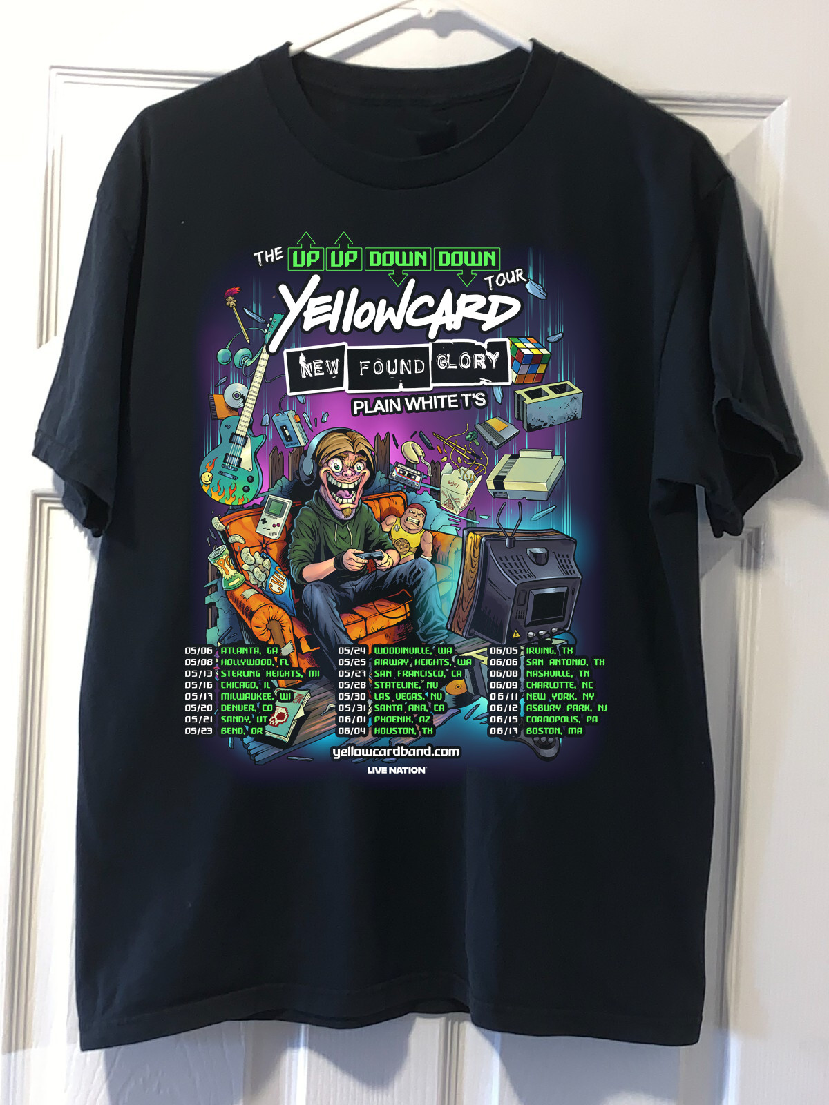 Yellowcard 2026 Up Up Down Down Tour T-shirt Classic Gift gallery