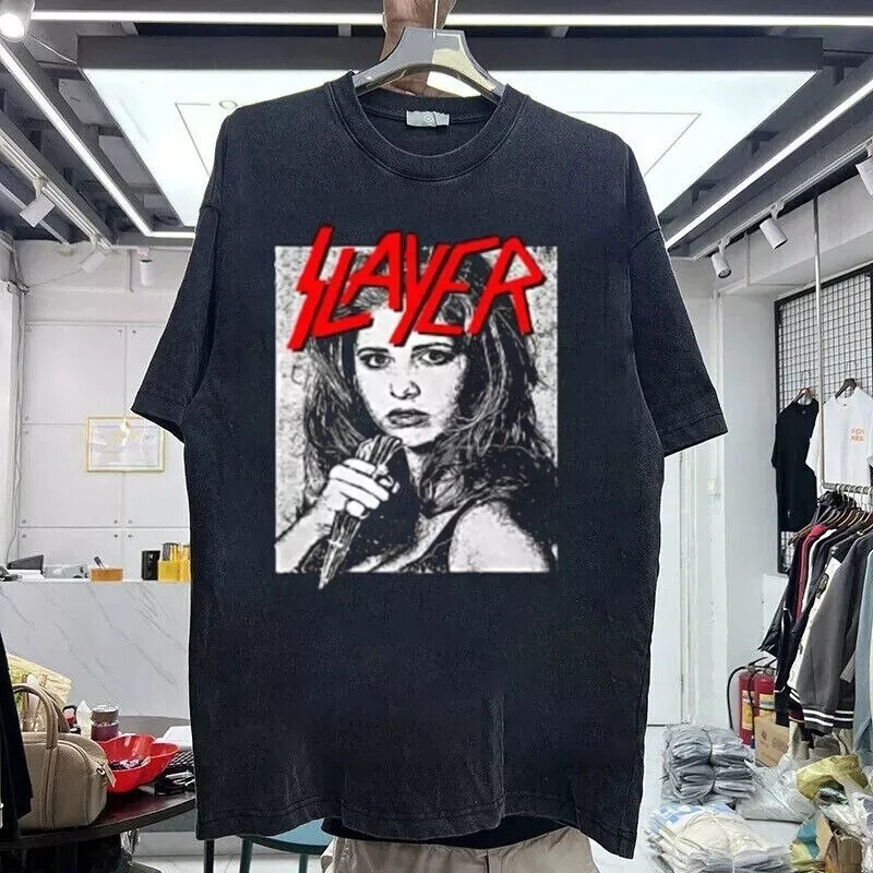 Buffy the Vampire Slayer Movie Black T-shirt Unisex S-5XL Men Women gallery