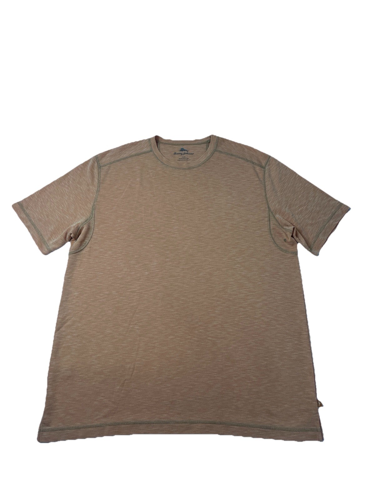 Tommy Bahama Short Sleeve T Shirt Mens Large Orange Tangle Blend Tee Crewneck